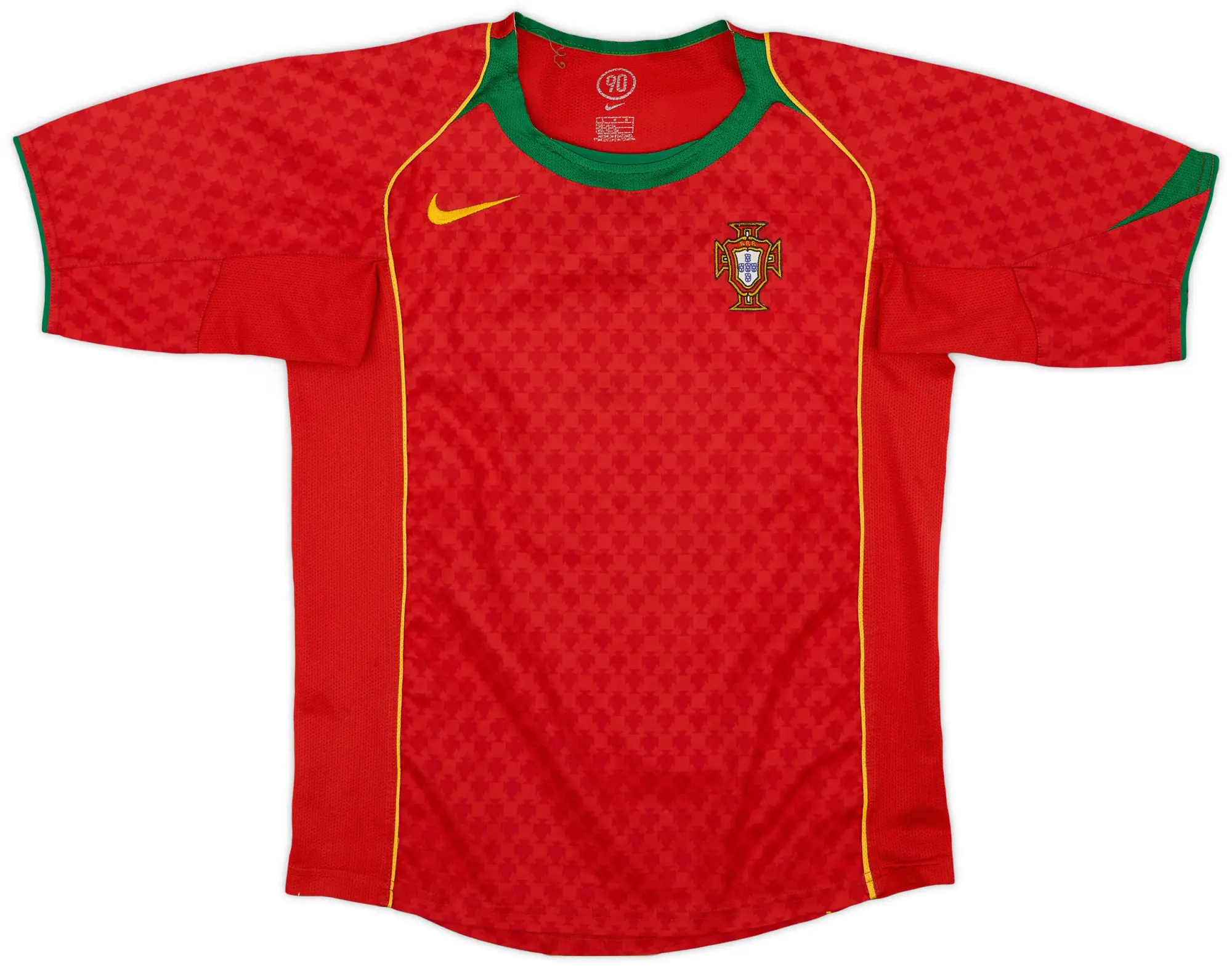 Nike 2004-06 Portugal Home Shirt - 9/10 - (L.Boys)