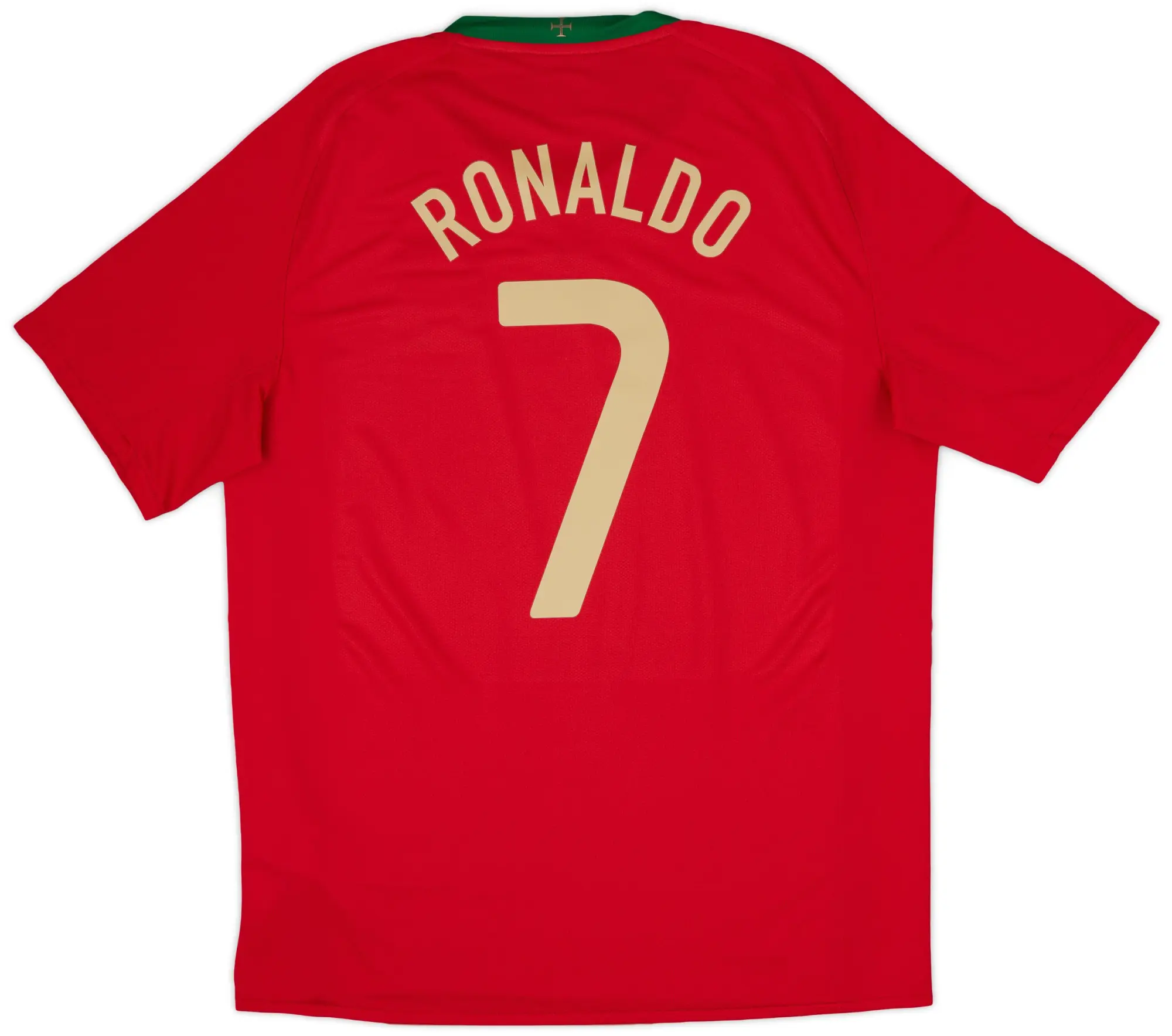 Nike 2008-10 Portugal Home Shirt Ronaldo #7 - 8/10 - (L)