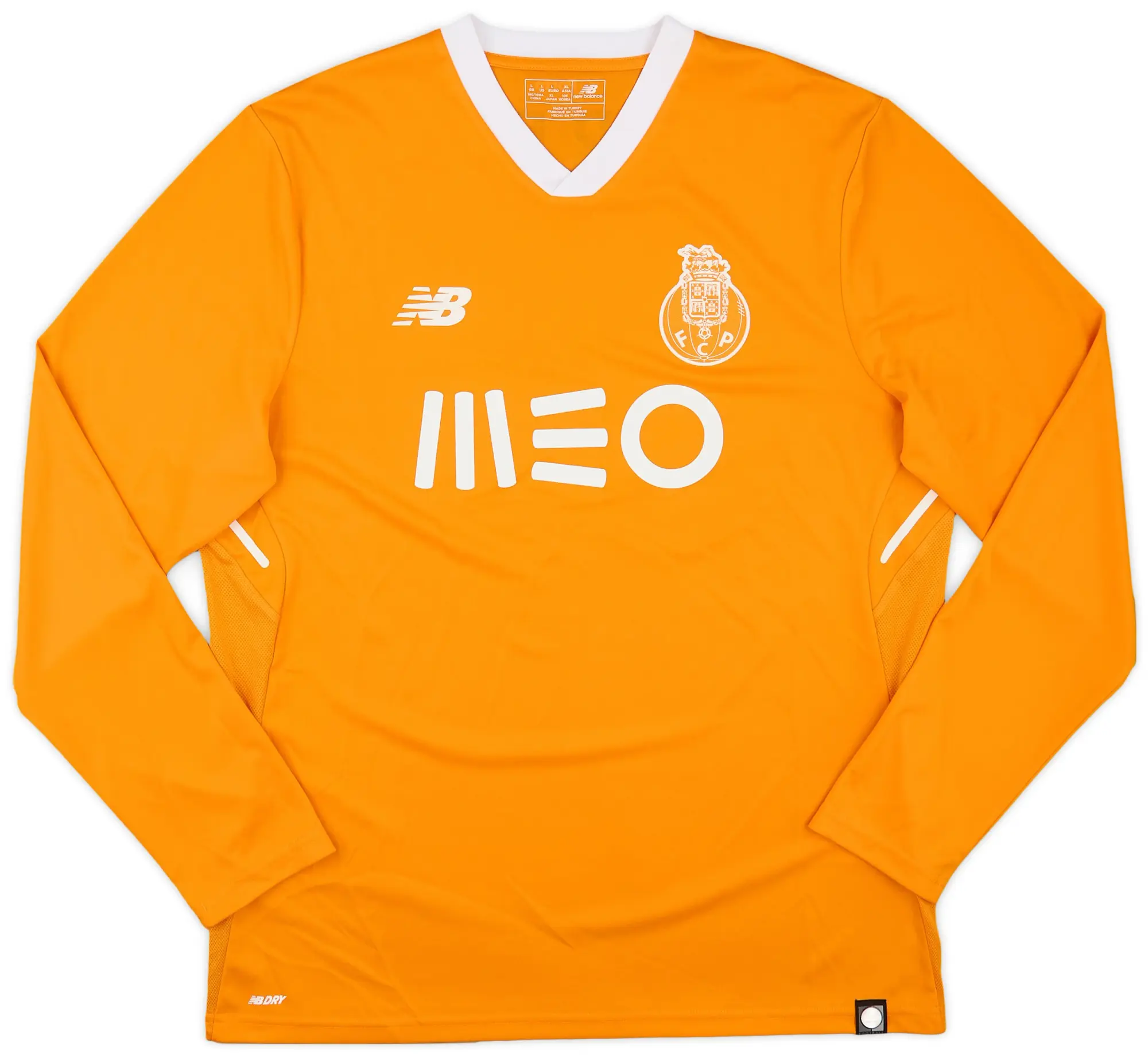 NewBalance 2017-18 Porto Away L/S Shirt - 8/10 - (L)