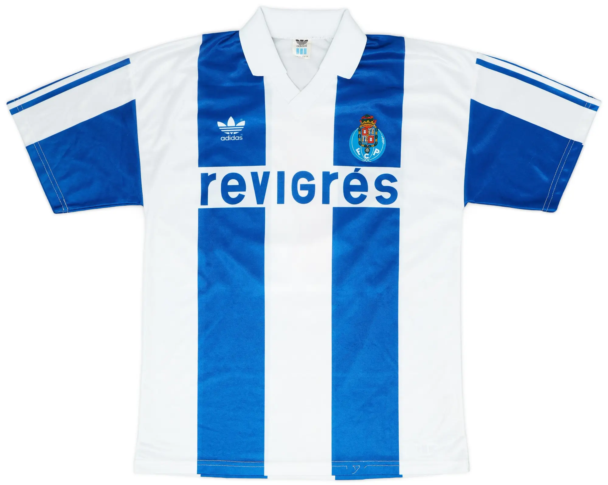 adidas 1993-94 Porto Home Shirt #7 - 8/10 - (L)