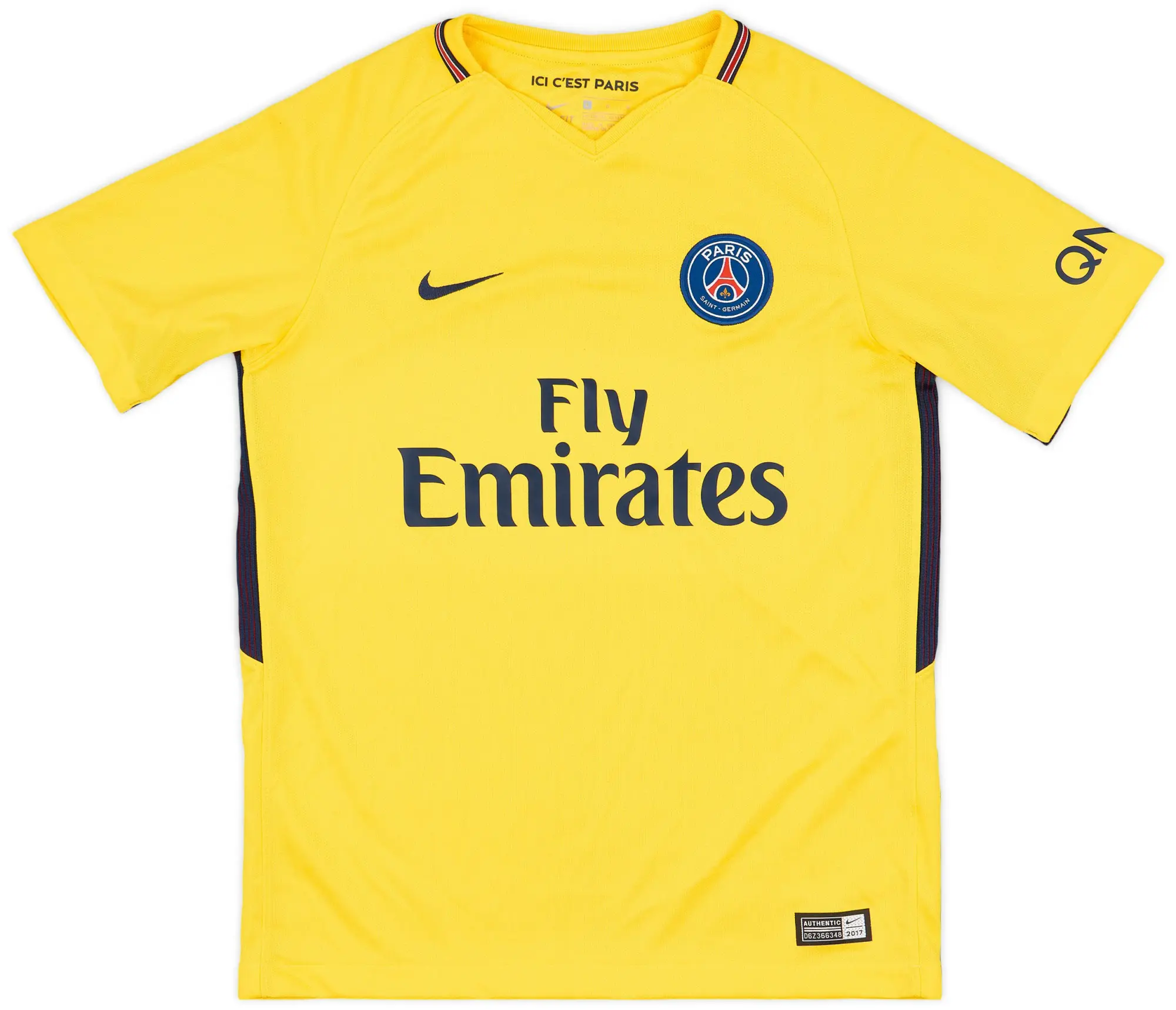 Nike 2017-18 Paris Saint-Germain Away Shirt - 10/10 - (L.Boys)