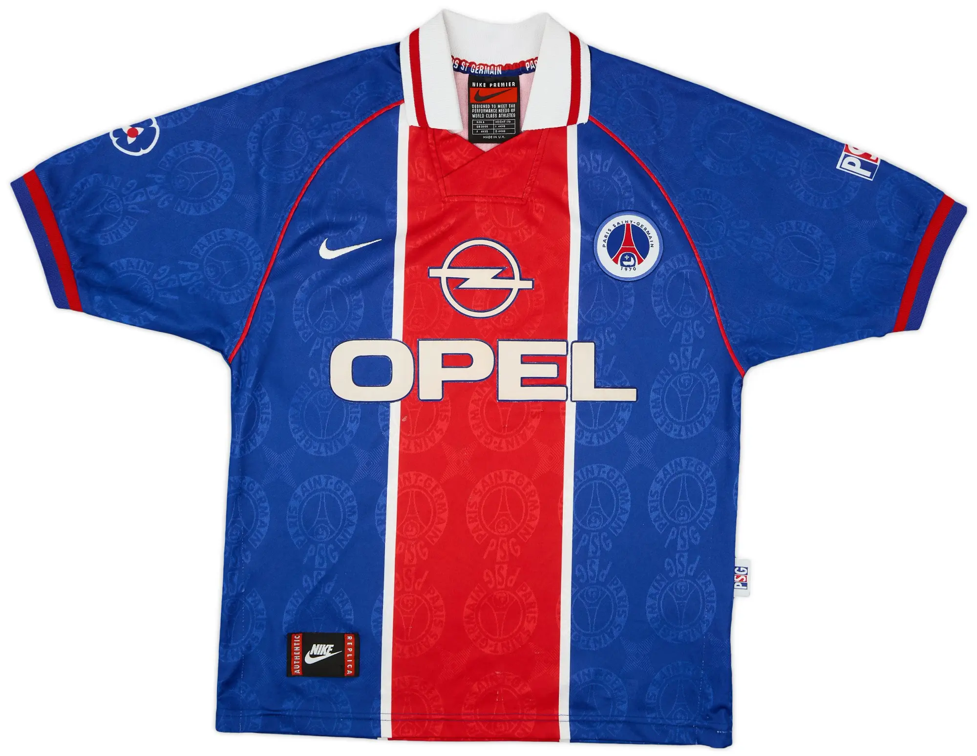 Nike 1996-97 Paris Saint-Germain Home Shirt - 7/10 - (S)