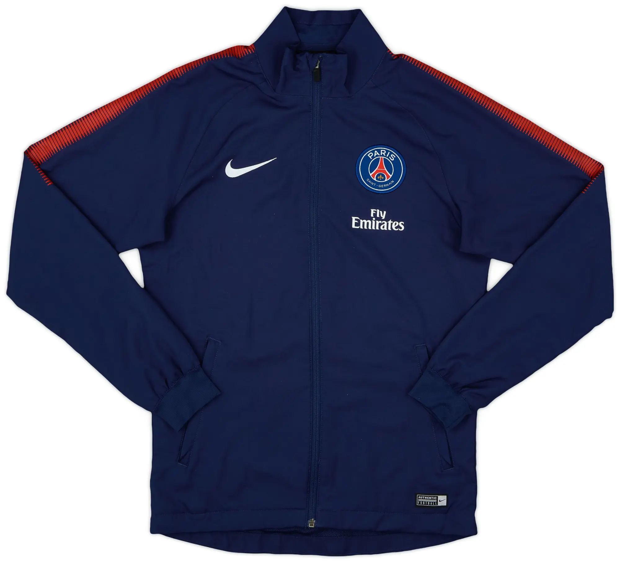 2017-18 Paris Saint-Germain Nike Track Jacket - 6/10 - (S)