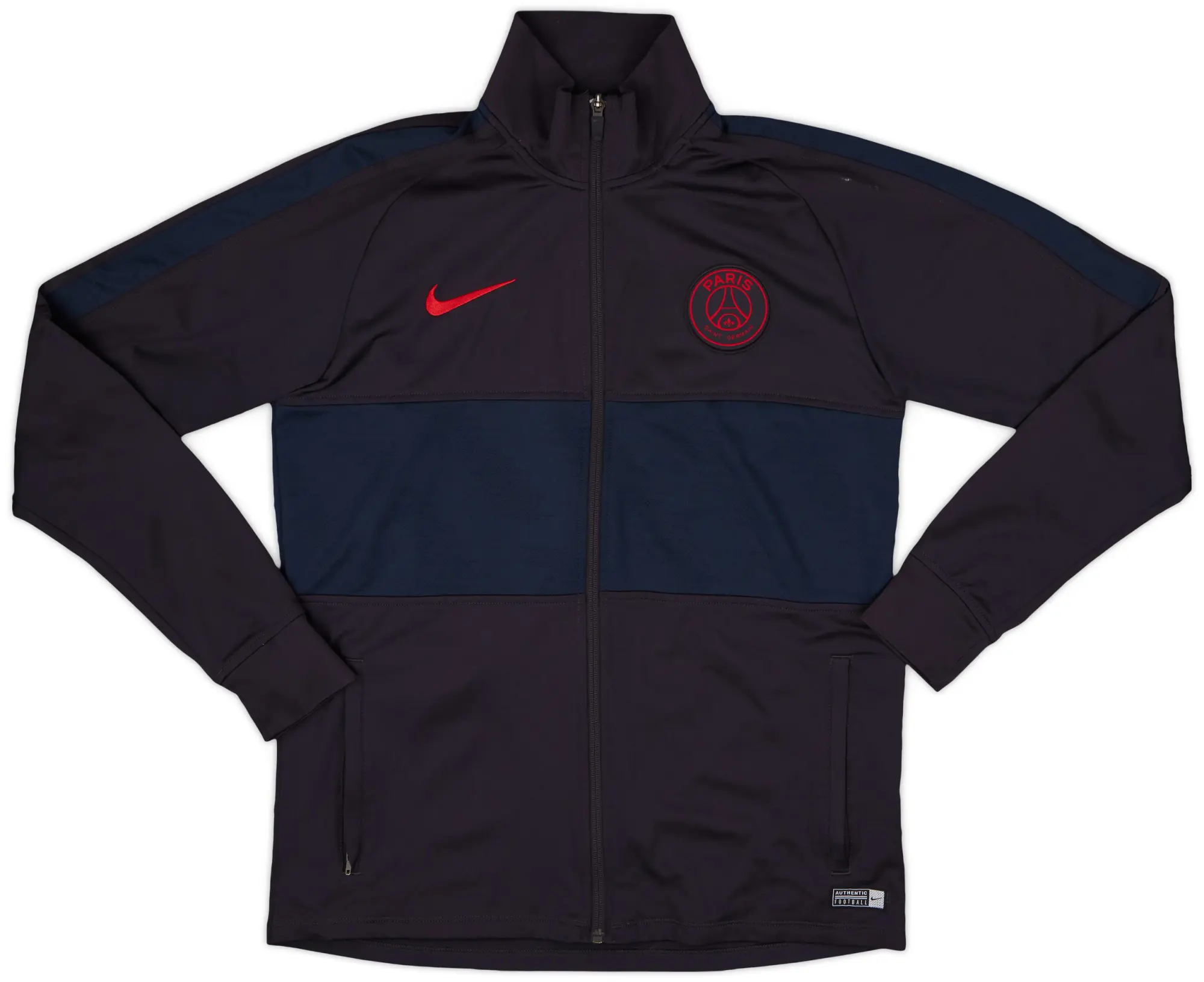 2019-20 Paris Saint-Germain Nike Track Jacket - 8/10 - (M)