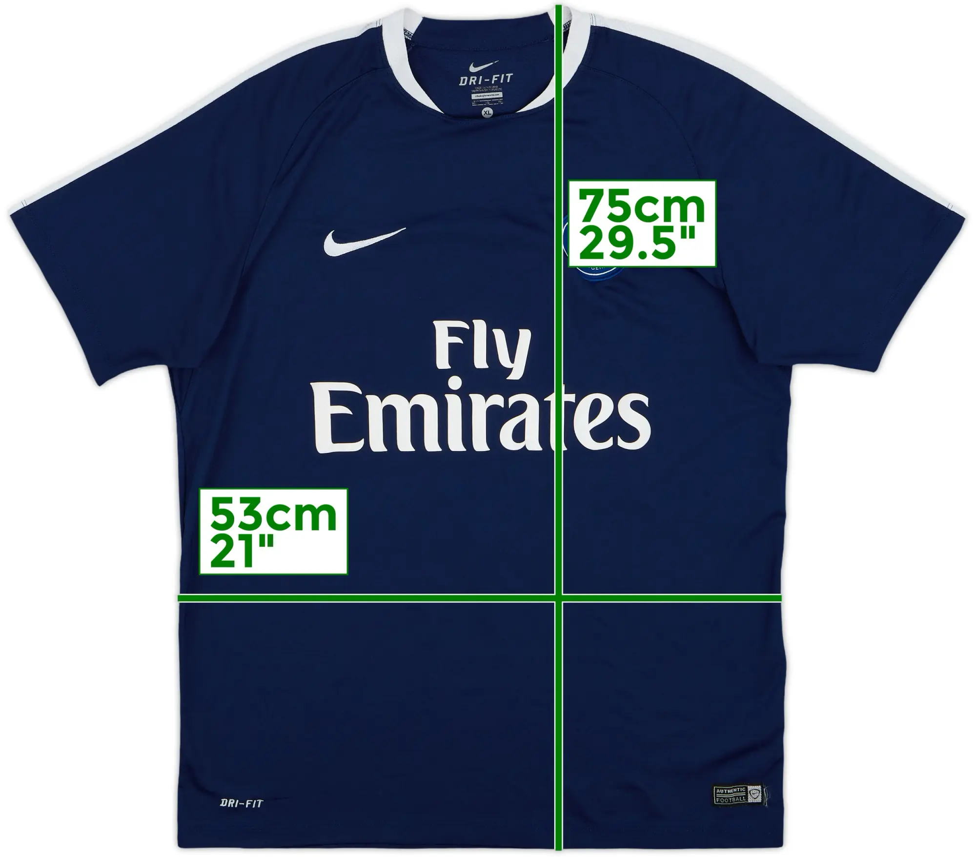 2015-16 Paris Saint-Germain Nike Training Shirt - 9/10 - (L)