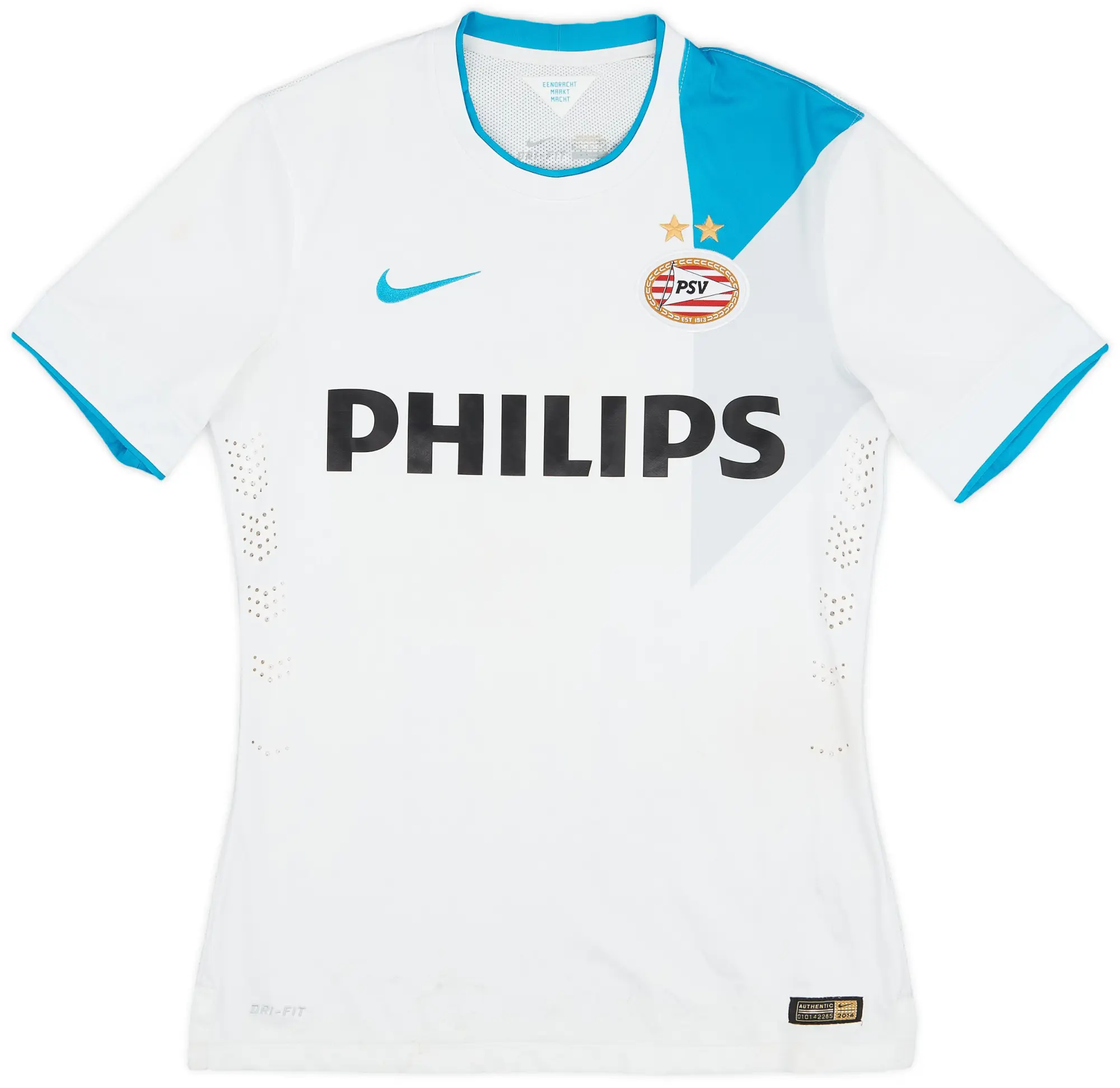 Nike 2014-15 PSV Authentic Away Shirt #14 - 5/10 - (M)