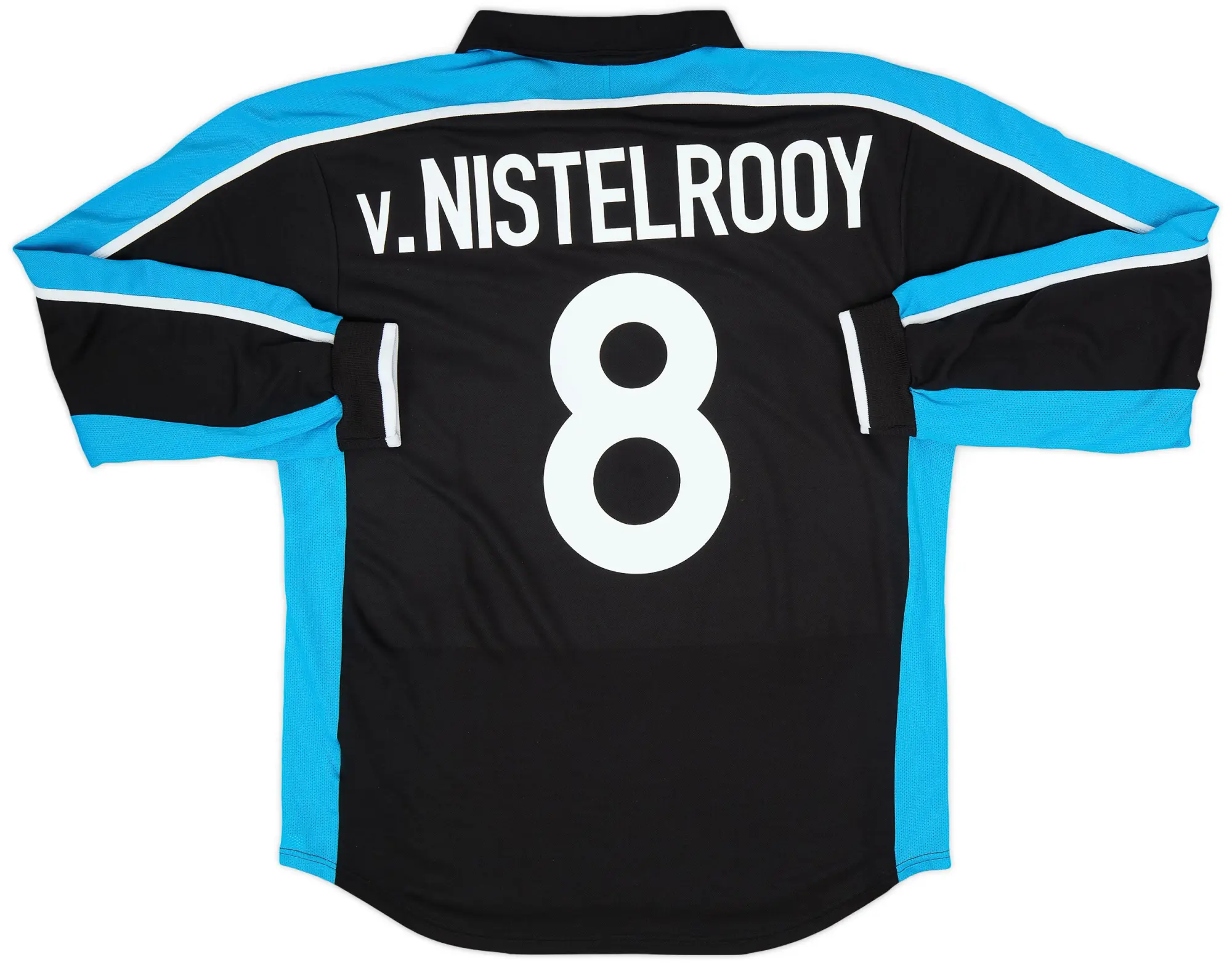 Nike 1999-01 PSV PLayer Issue Away L/S Shirt V.Nistelrooy #8 - 7/10 - (L)