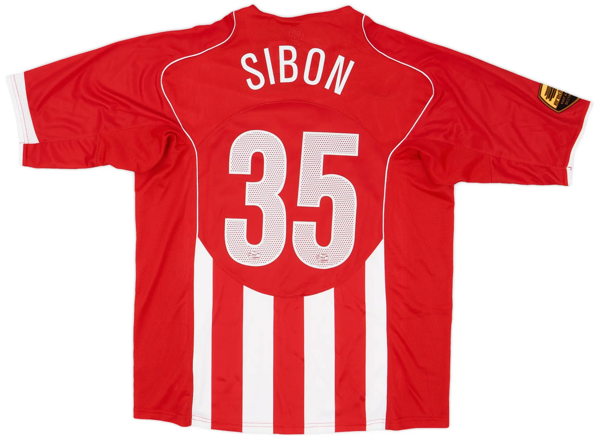 Nike 2005-06 PSV Match Issue Home Shirt Sibon #35