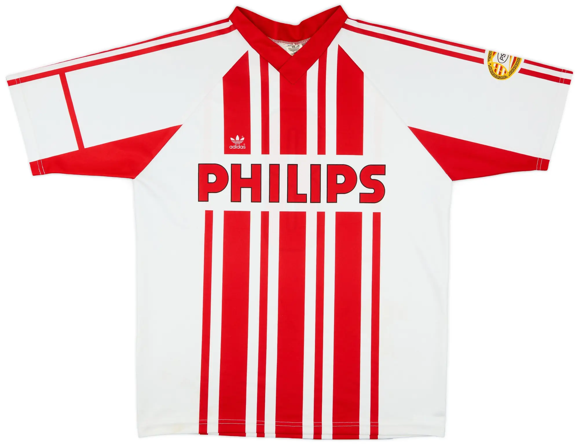 adidas 1989-90 PSV Home Shirt #8 - 8/10 - (L)