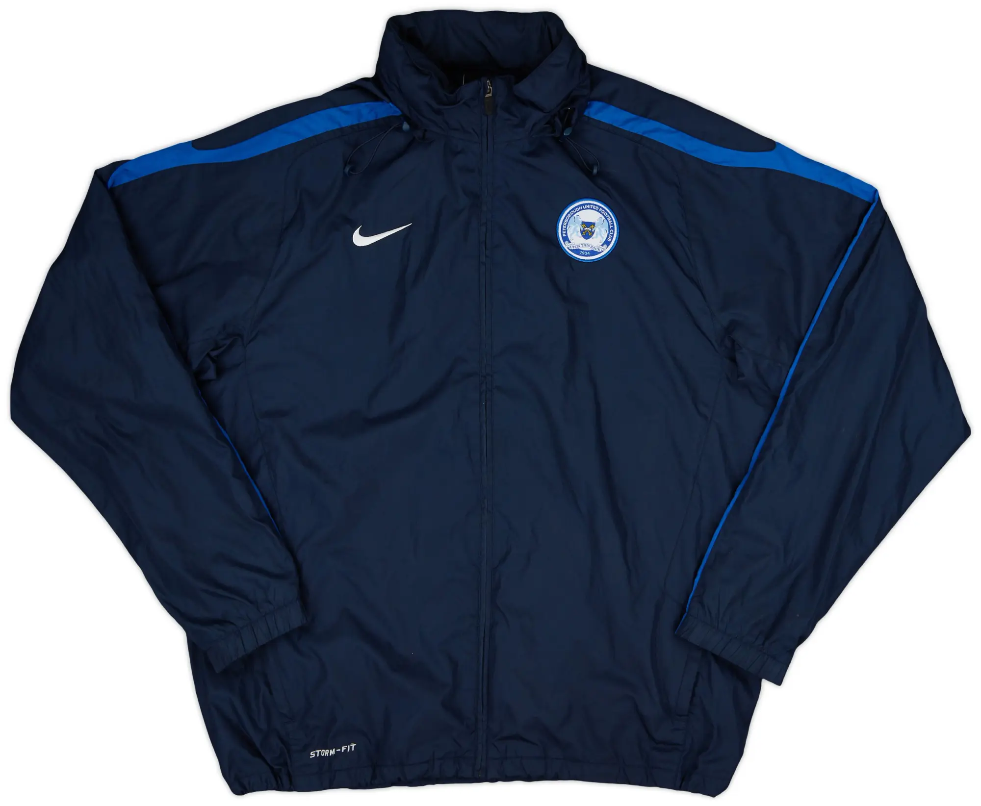 2011-12 Peterbrough Nike Hooded Rain Jacket - 5/10 - (XL)