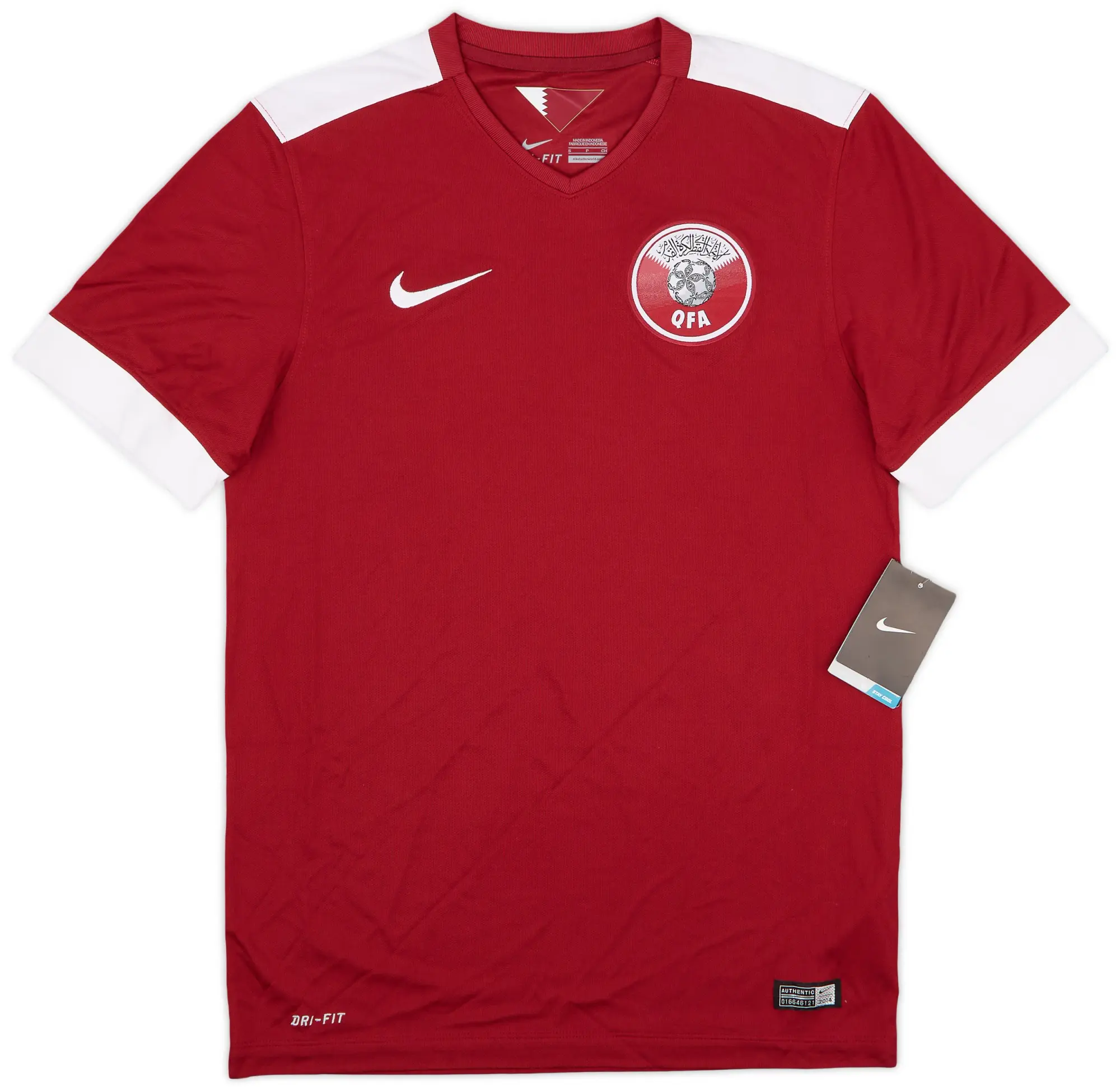 Nike 2014-15 Qatar Home Shirt (S)