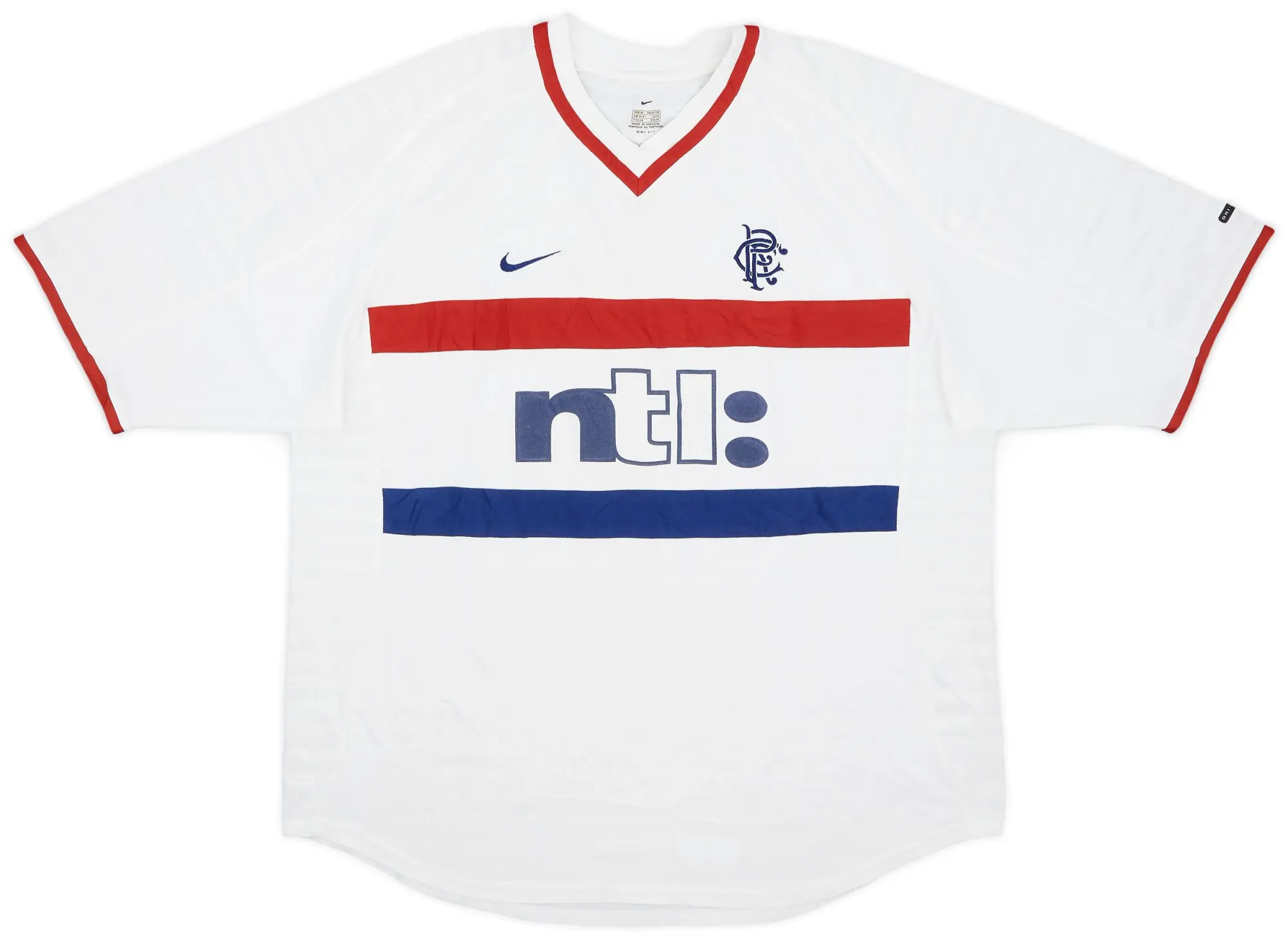 Nike Rangers Mens SS Away Shirt 2000/01