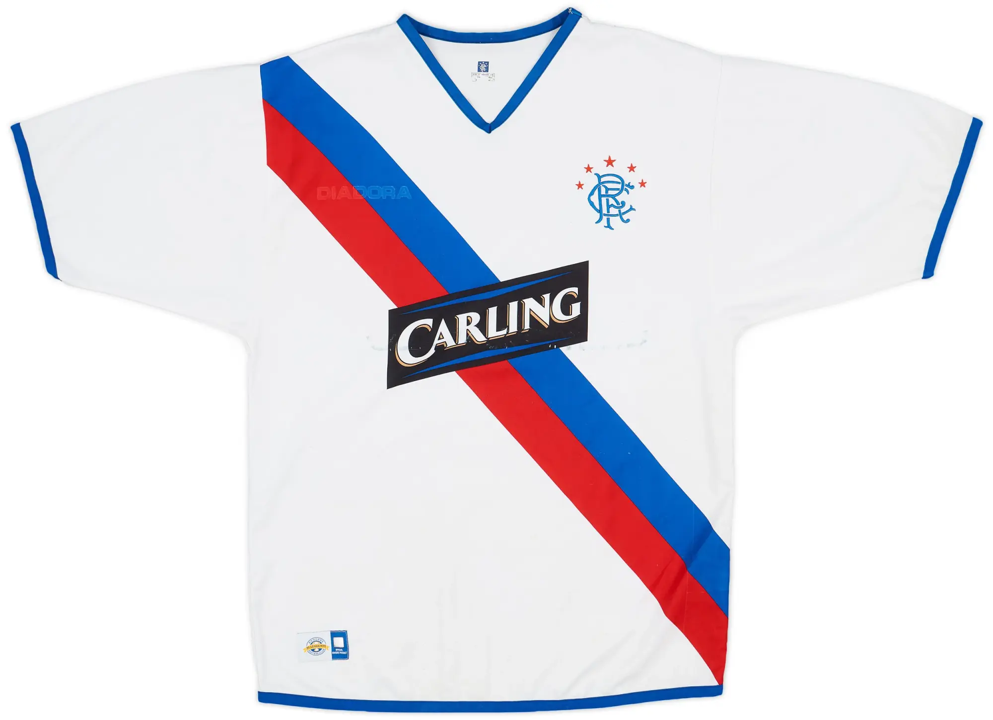 Diadora 2004-05 Rangers Away Shirt - 4/10 - (M)