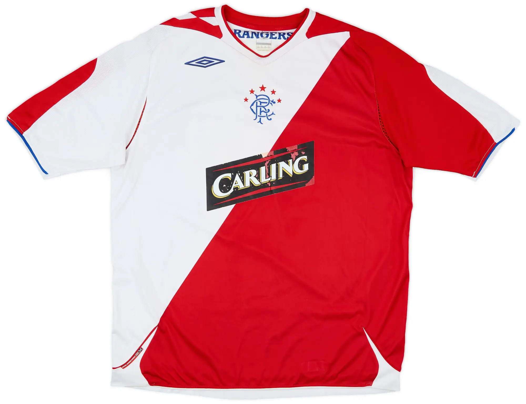 Umbro 2006-07 Rangers Away Shirt - 5/10 - (XL)