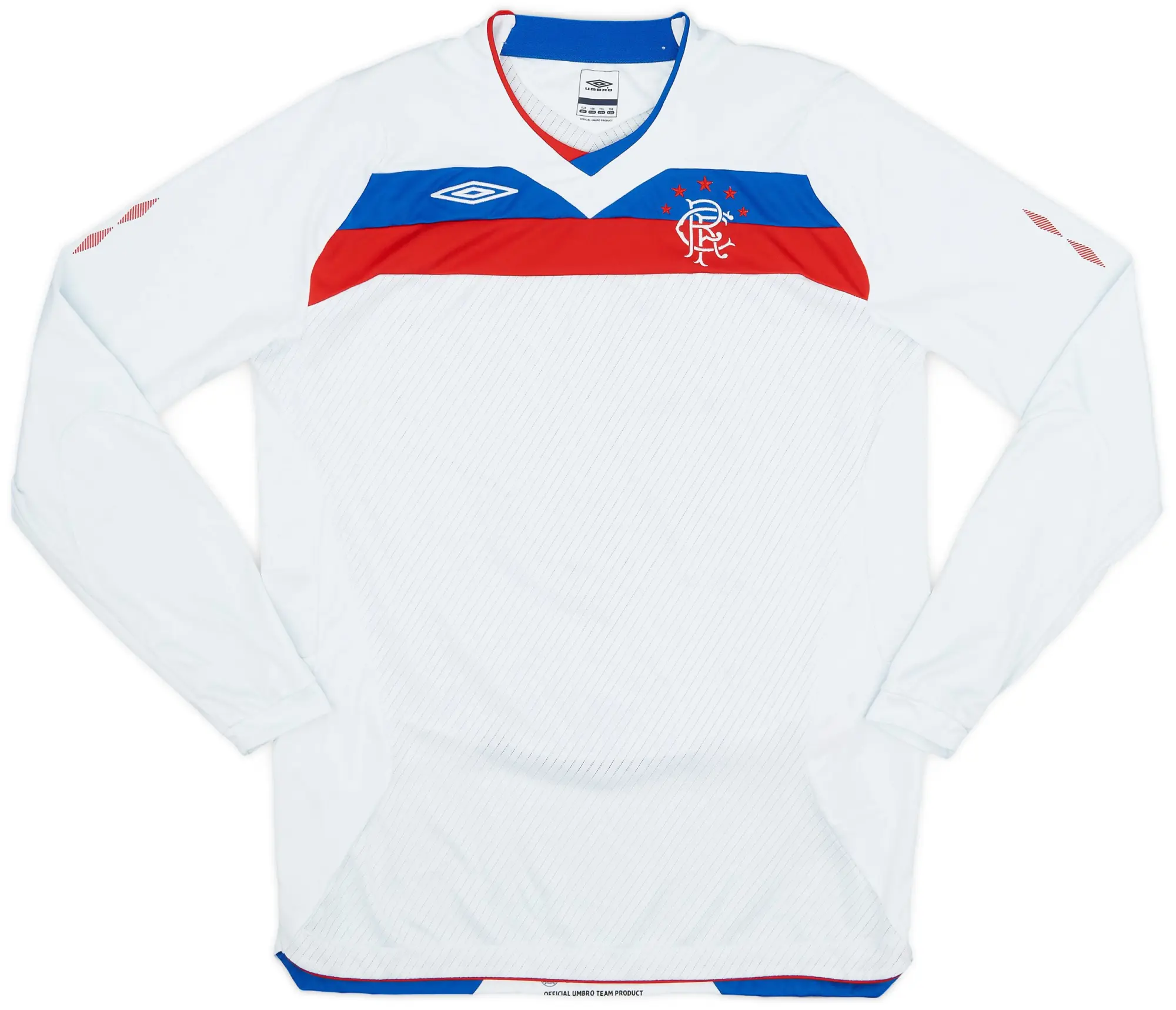 Umbro 2008-09 Rangers Away L/S Shirt #22 - 9/10 - (XL.Boys)