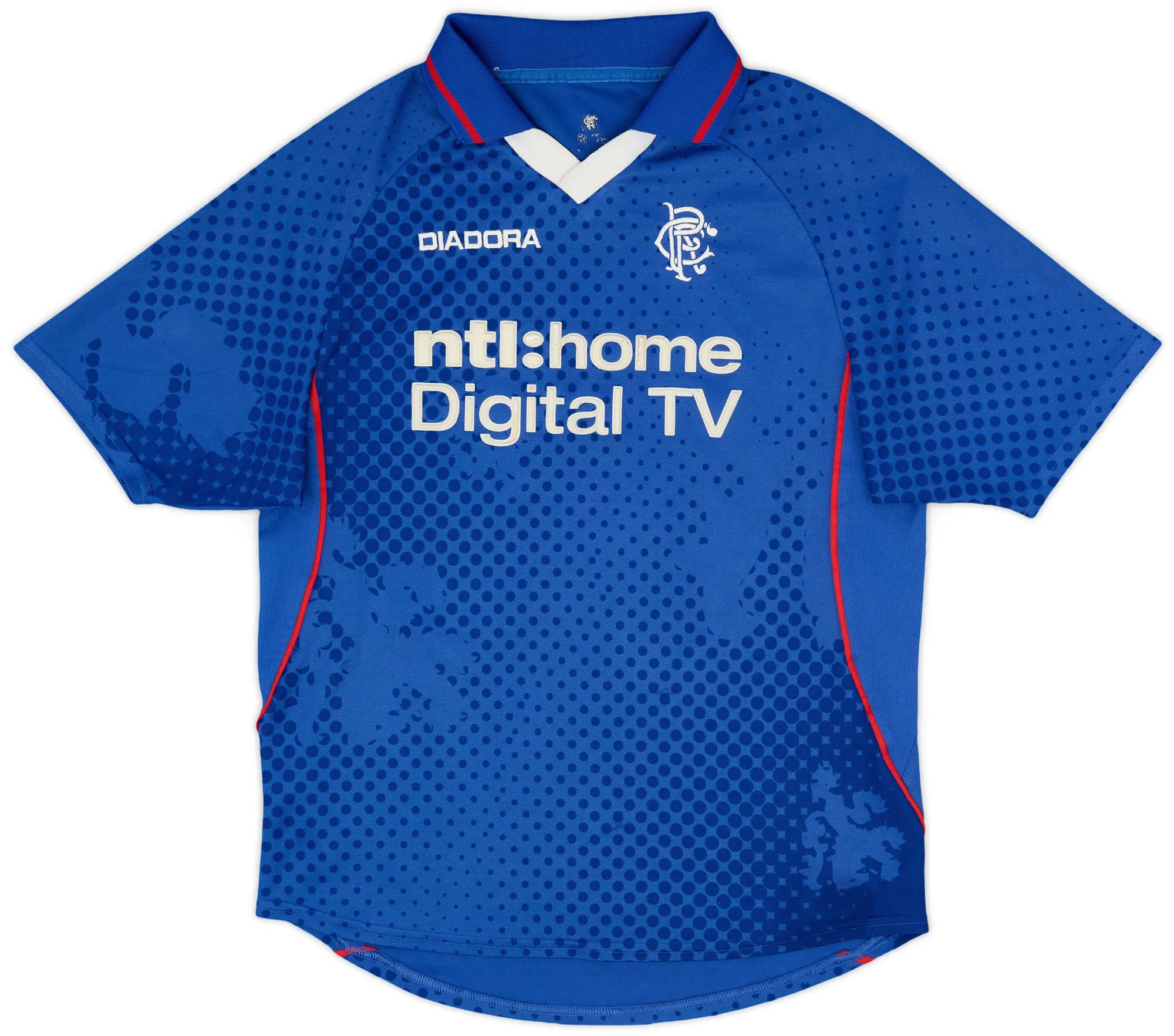 Diadora 2002-03 Rangers Home Shirt - 6/10 - (M)