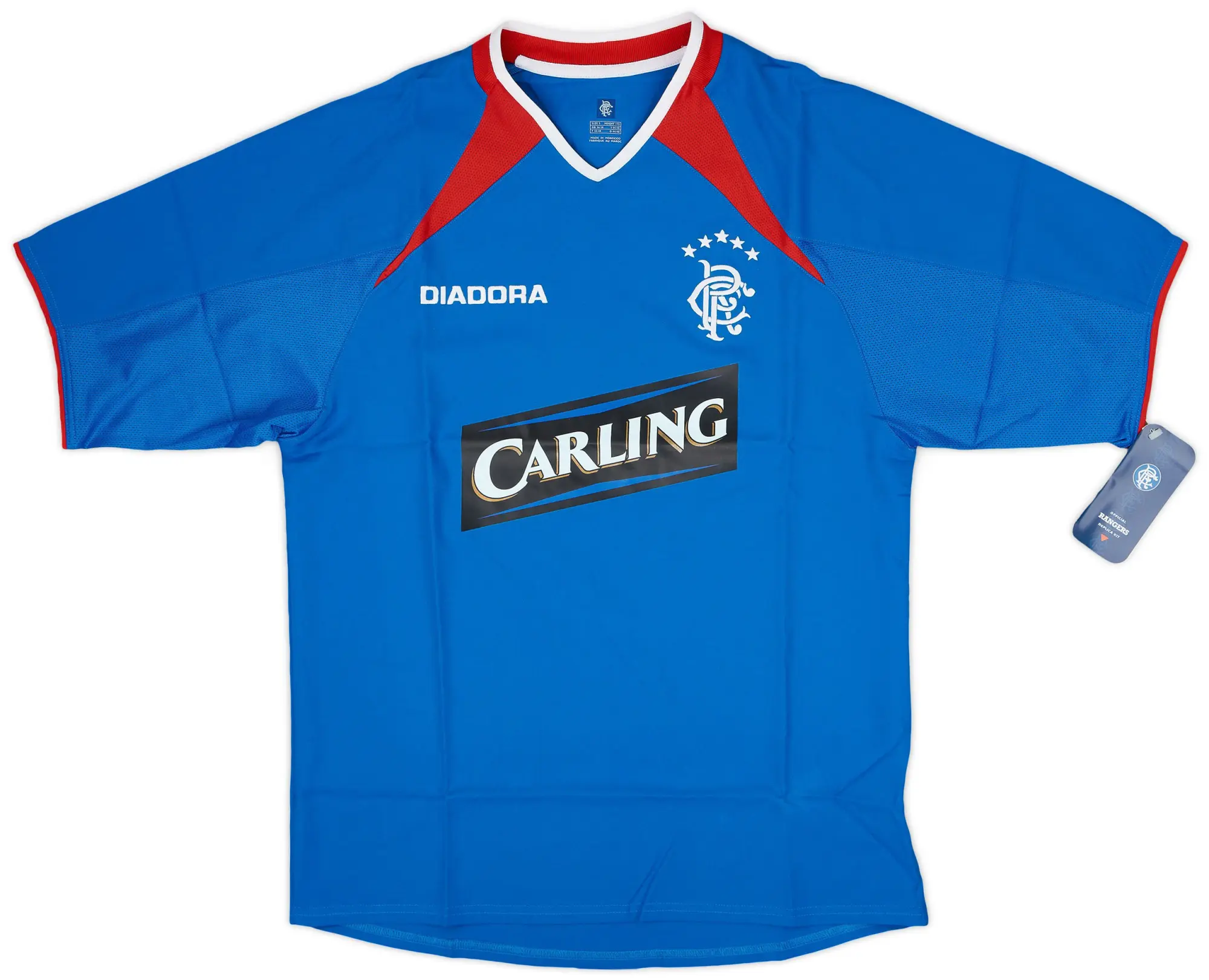 Diadora 2003-05 Rangers Home Shirt (S)