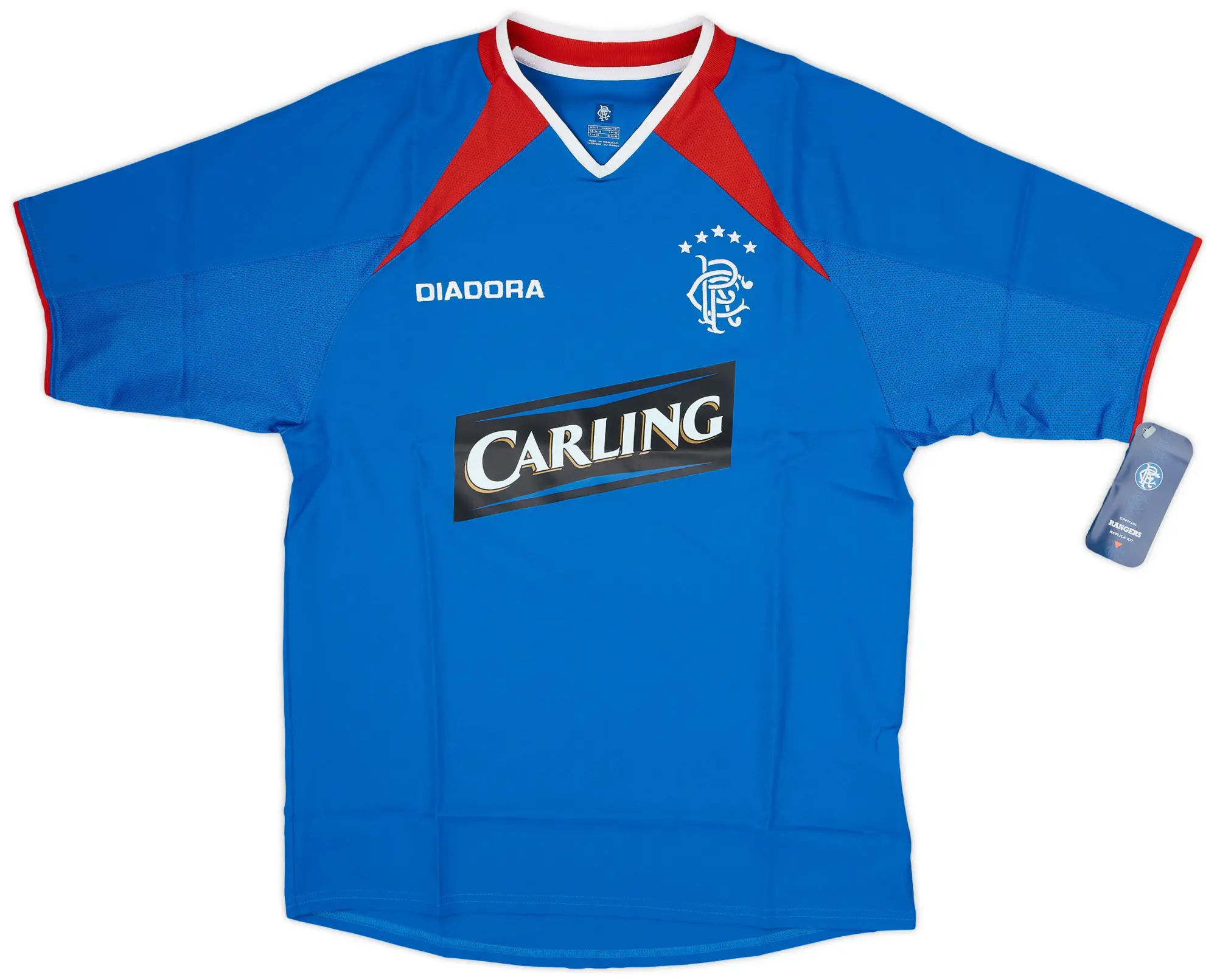 Diadora 2003-05 Rangers Home Shirt (S)