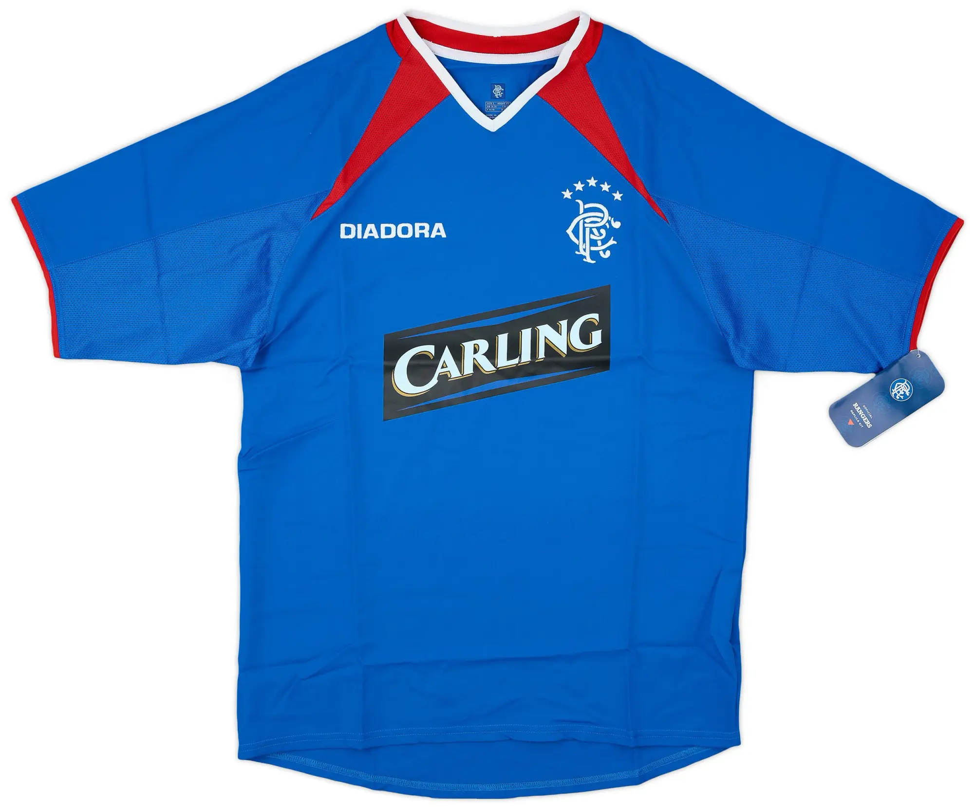 Diadora 2003-05 Rangers Home Shirt (S)