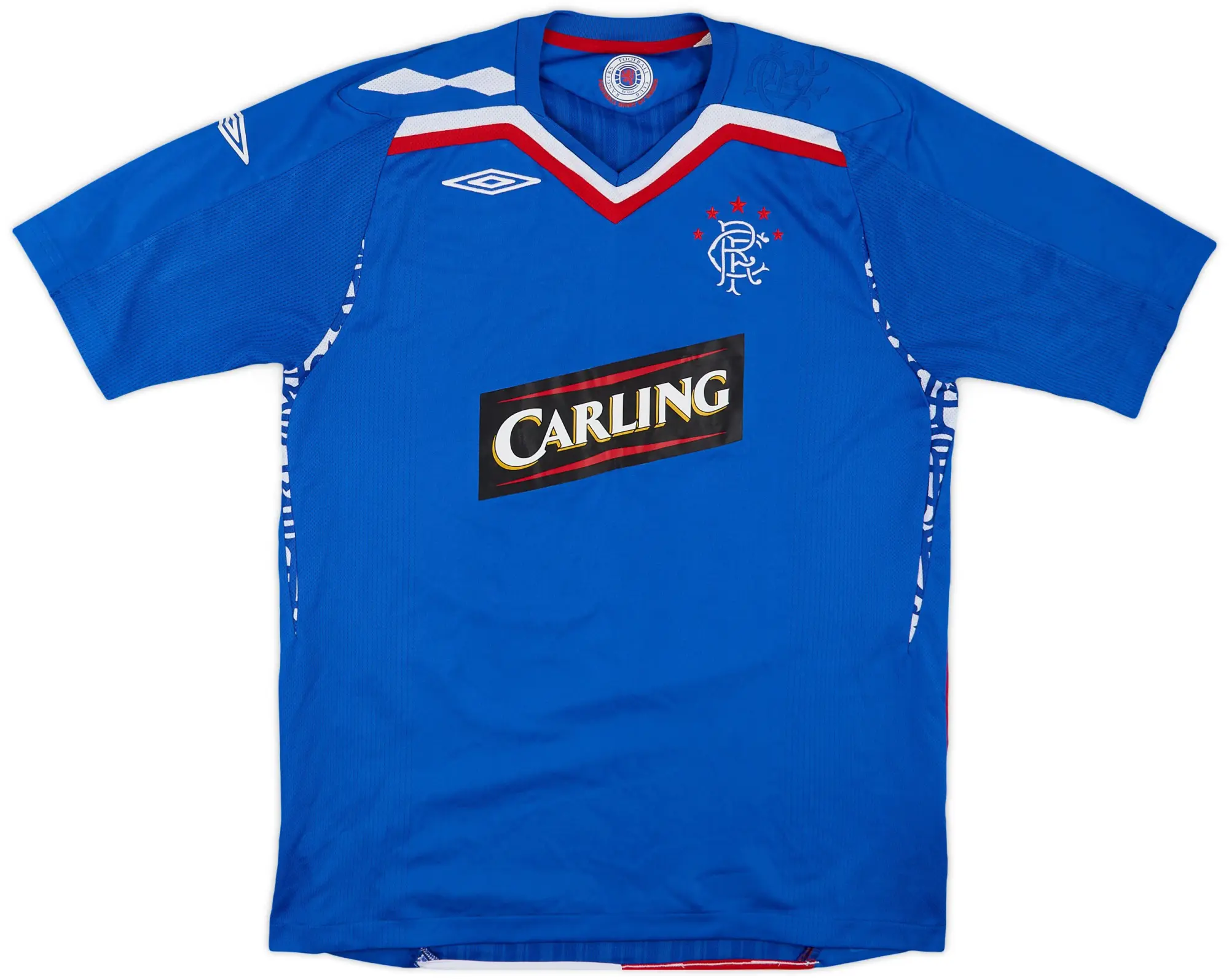 Umbro 2007-08 Rangers Home Shirt - 7/10 - (L)