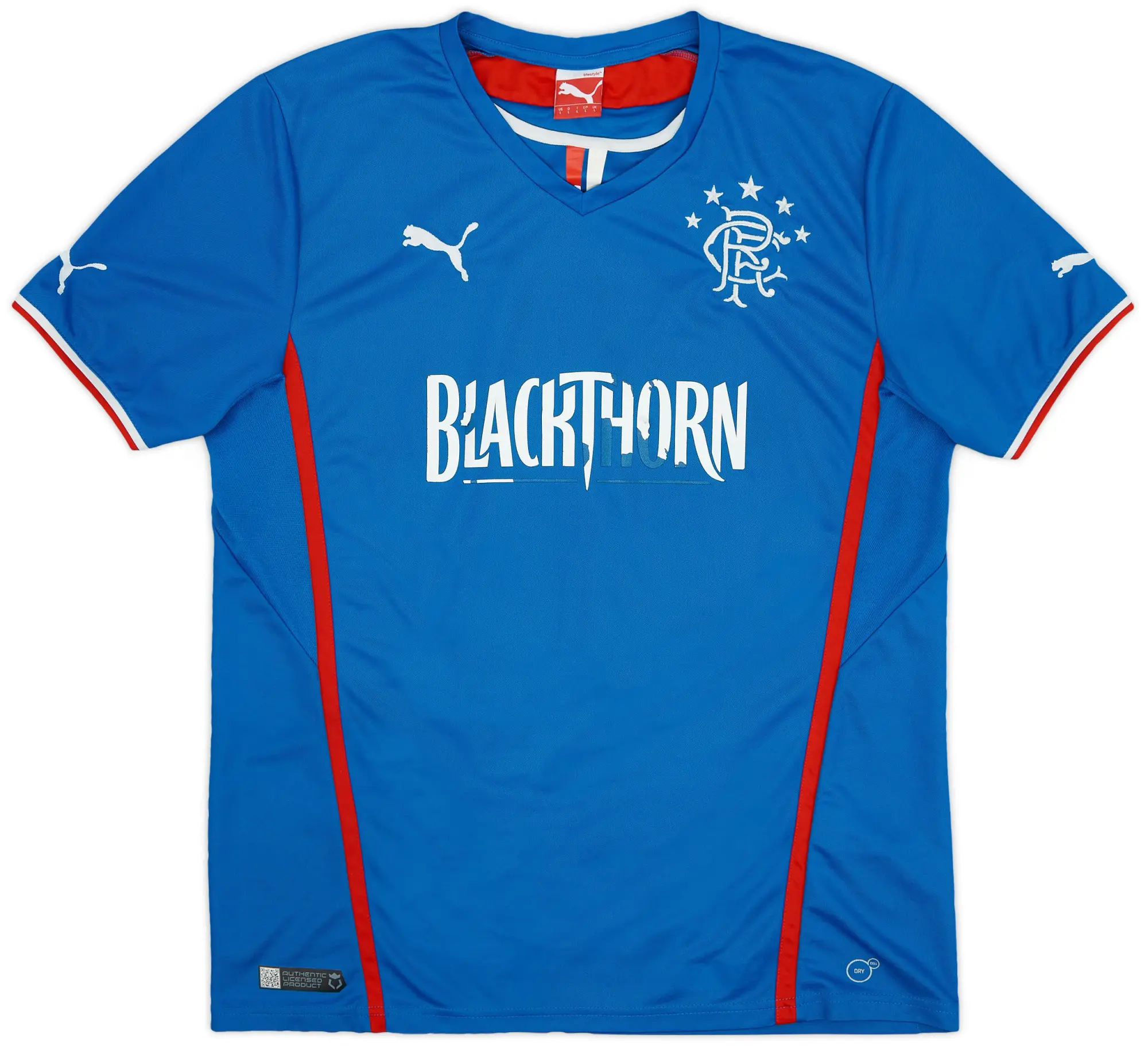 Puma 2013-14 Rangers Home Shirt - 5/10 - (L)