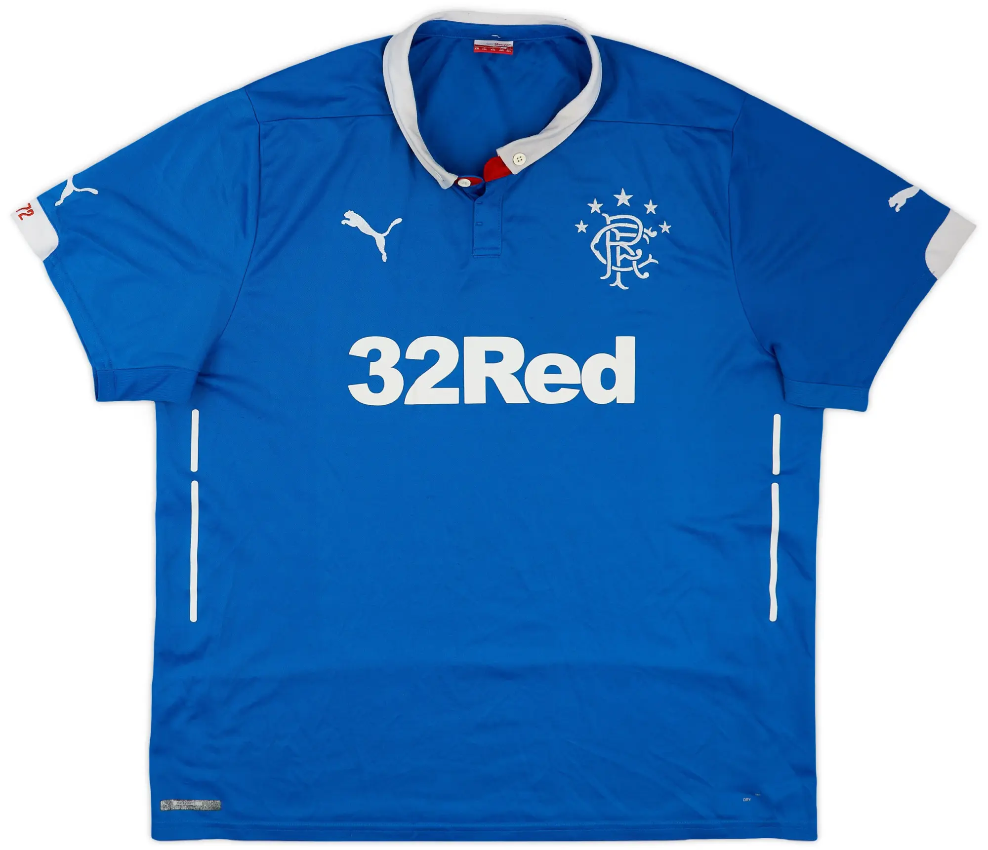 Puma 2014-15 Rangers Home Shirt - 8/10 - (XXL)