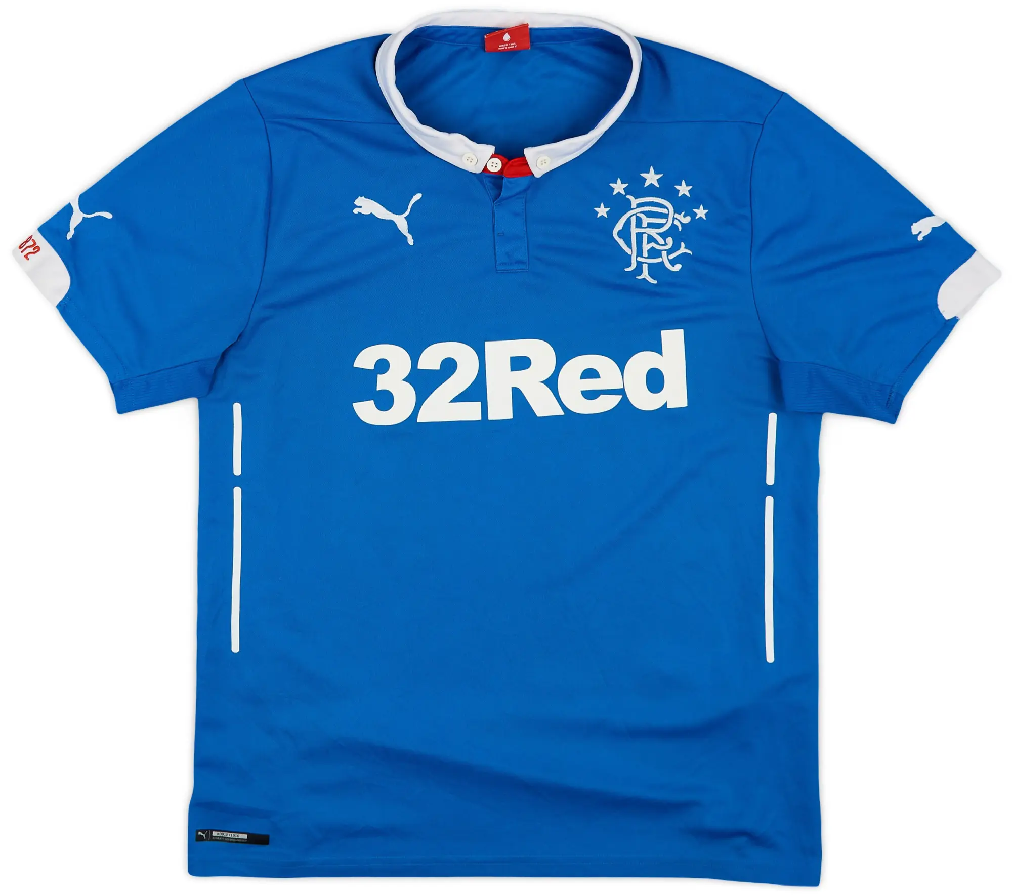 Puma 2014-15 Rangers Home Shirt - 9/10 - (M)