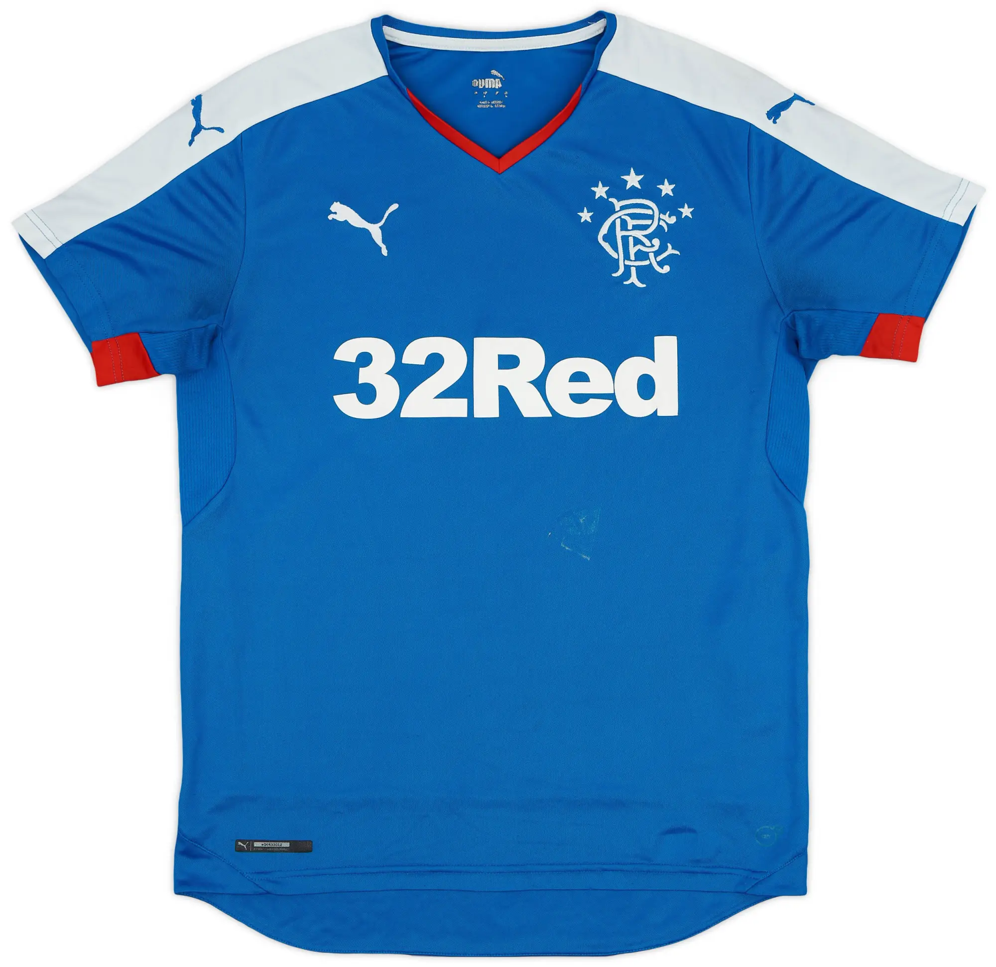 Puma 2015-16 Rangers Home Shirt - 6/10 - (M)