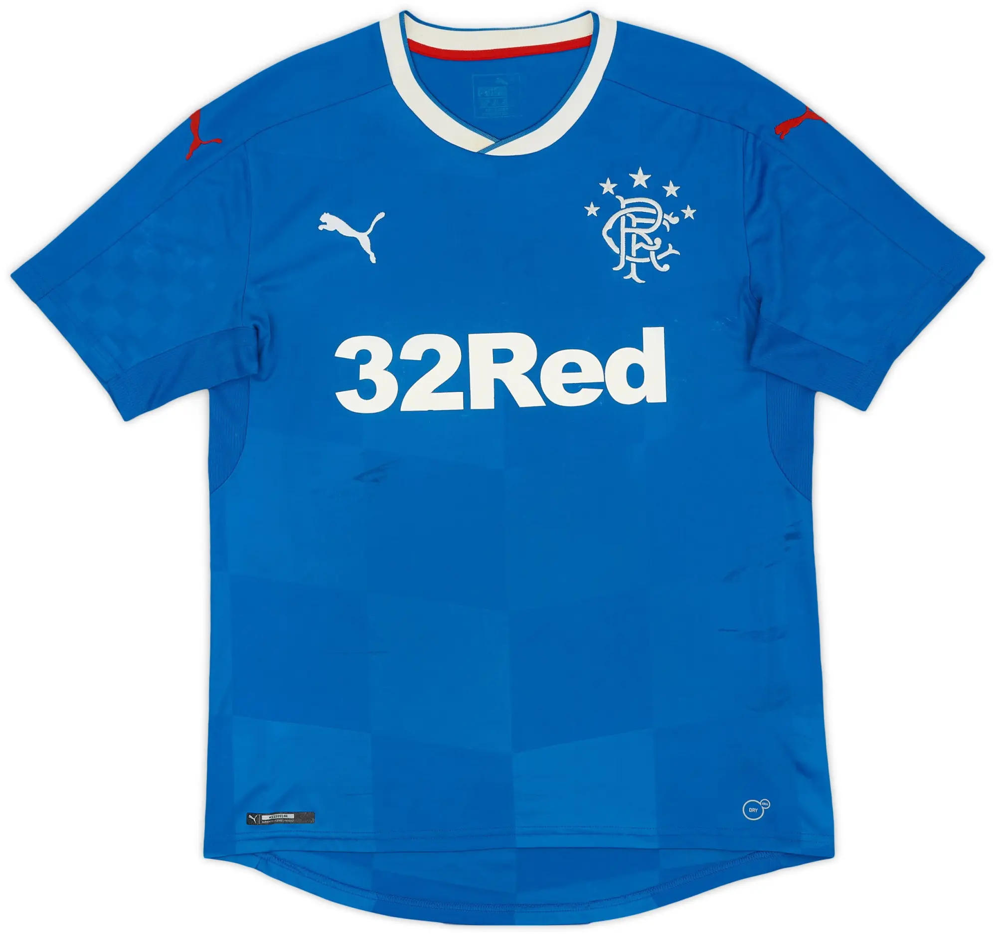 Puma 2016-18 Rangers Home Shirt - 5/10 - (M)