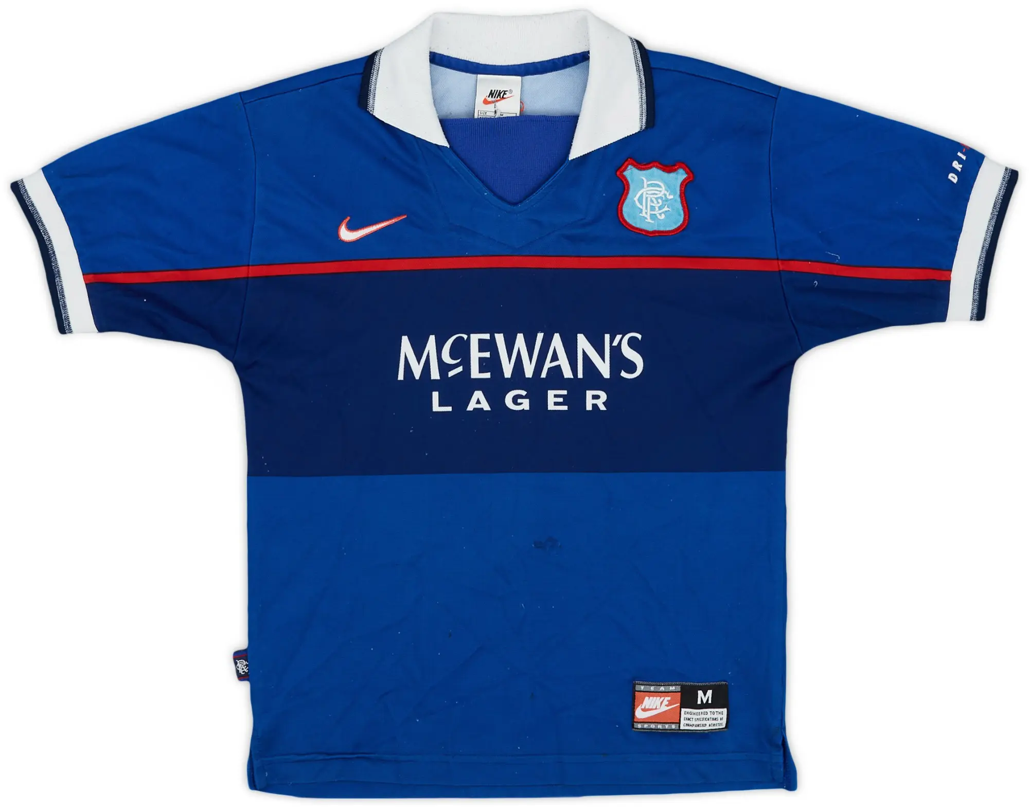 Nike 1997-99 Rangers Home Shirt - 5/10 - (M.Boys)