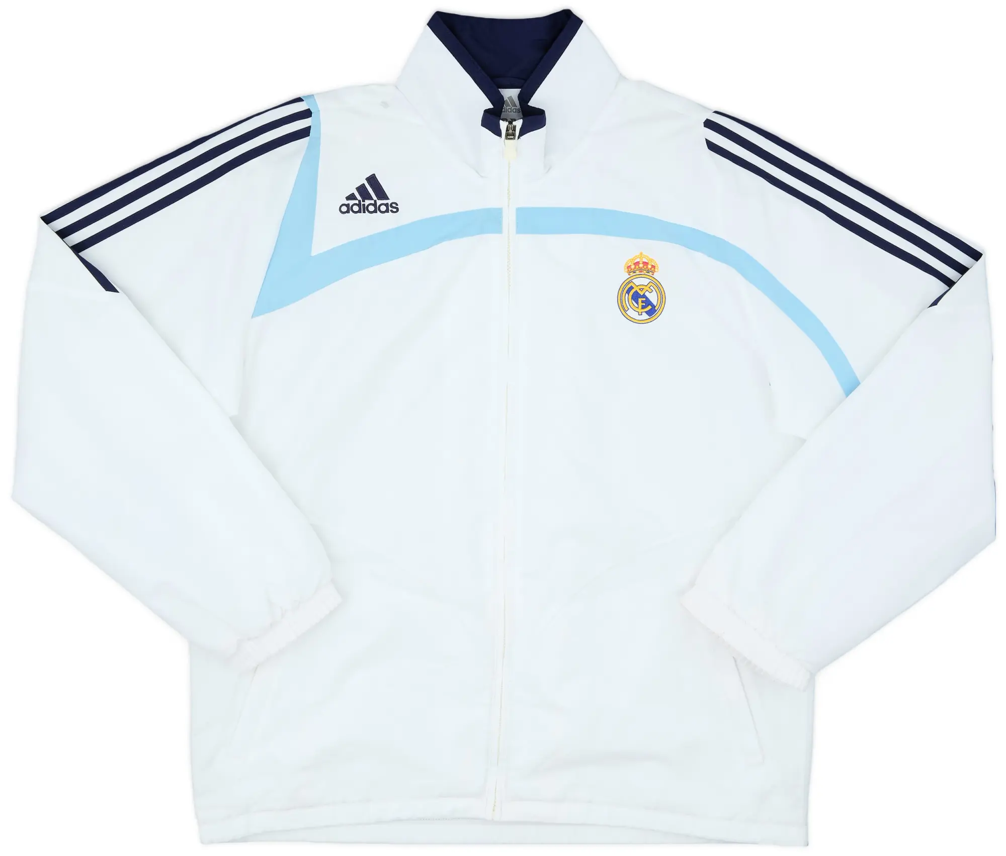 2007-08 Real Madrid adidas Track Jacket - 7/10 - (L/XL)