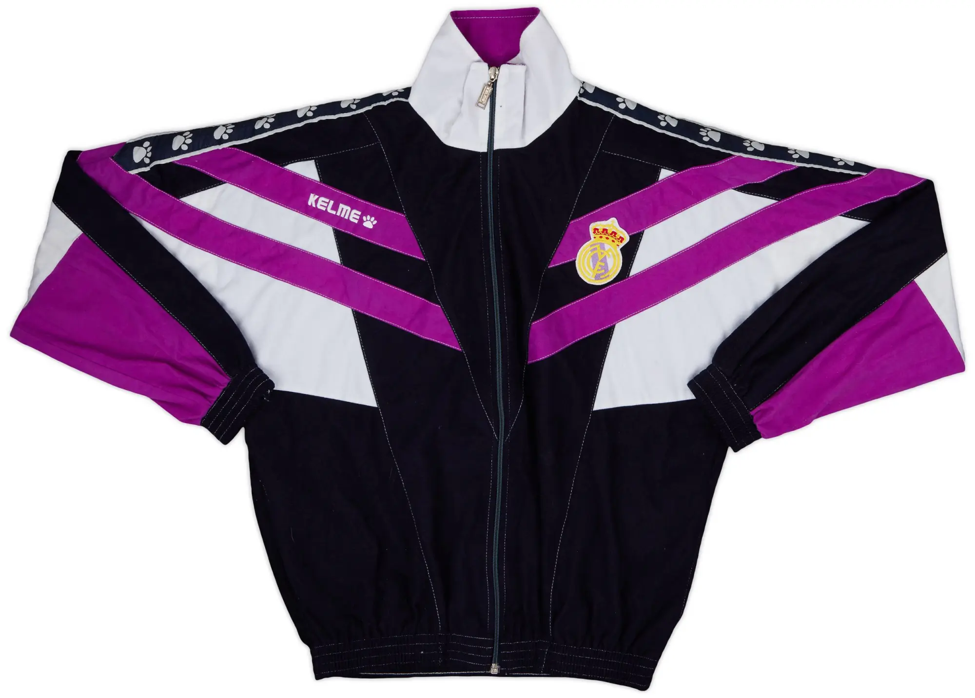 1997-98 Real Madrid Kelme Track Jacket - 9/10 - (L)