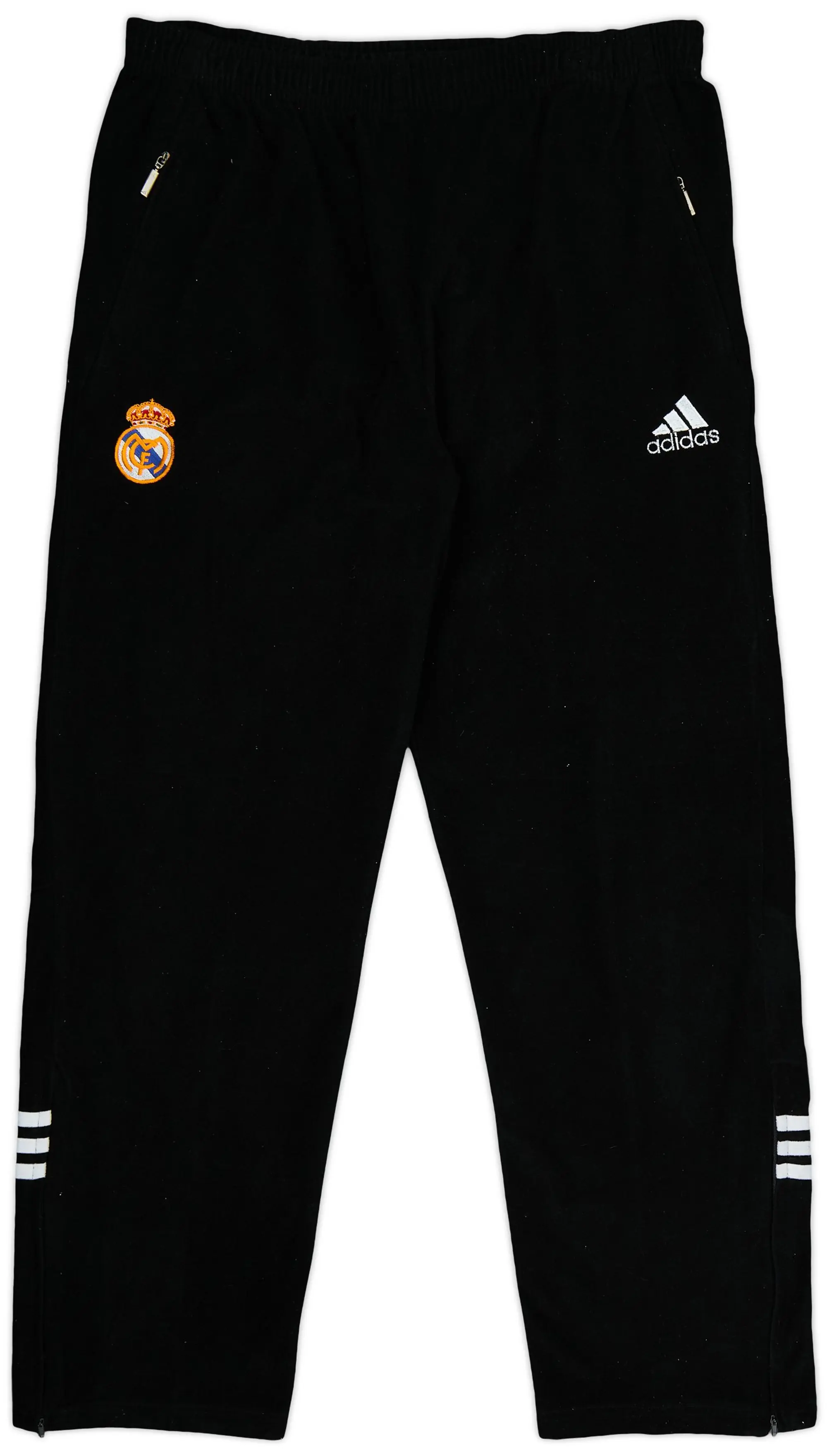 2001-02 Real Madrid adidas Track Bottoms - 6/10 - (XXL)