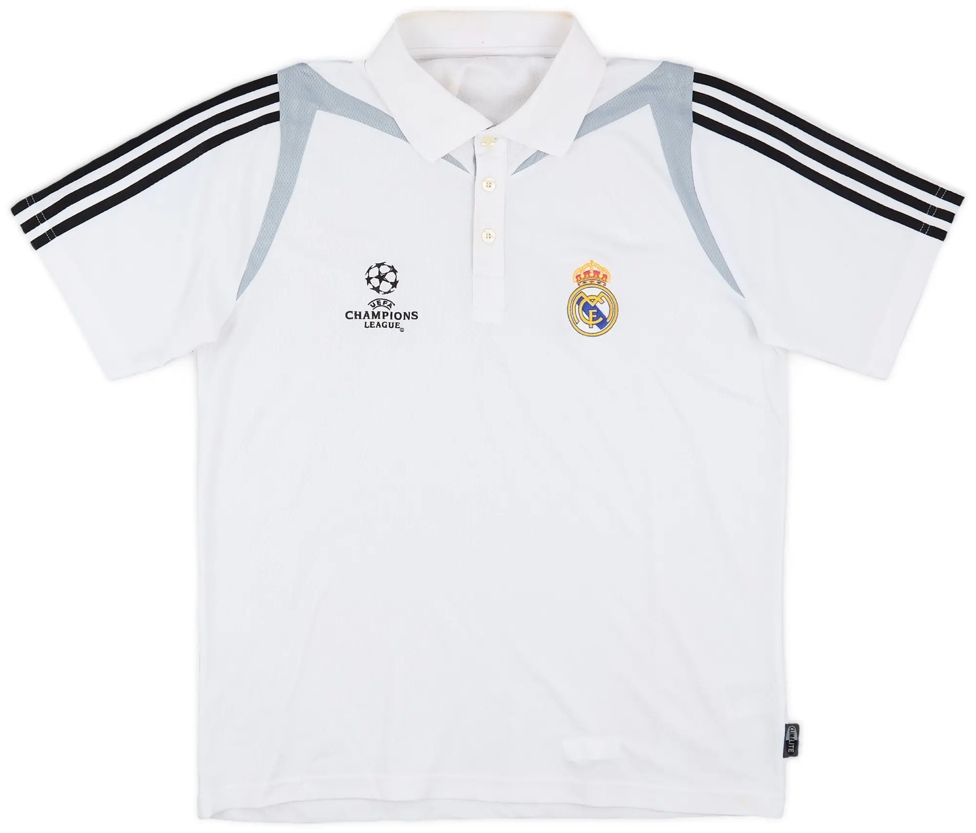 2008-09 Real Madrid adidas CL Polo Shirt - 6/10 - (L)