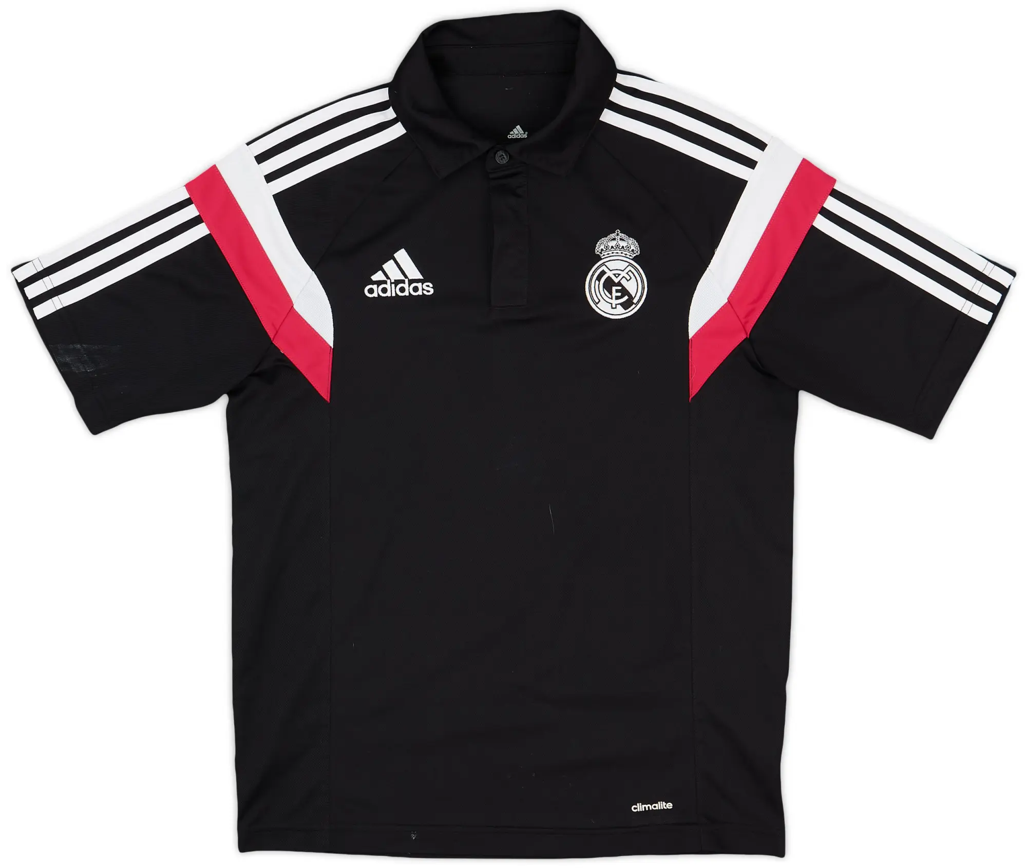 2014-15 Real Madrid adidas Polo Shirt - 7/10 - (S)