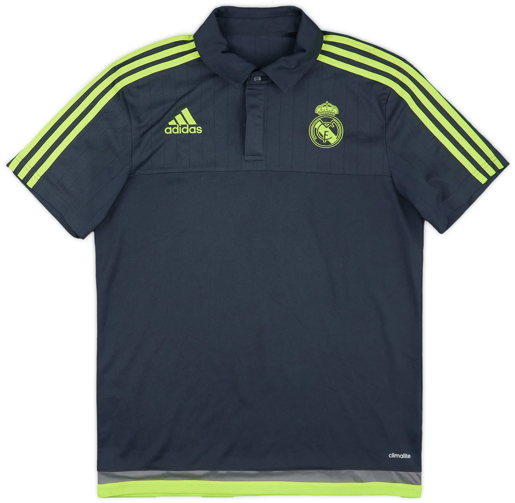 2015-16 Real Madrid adidas Polo Shirt - 8/10 - (M)