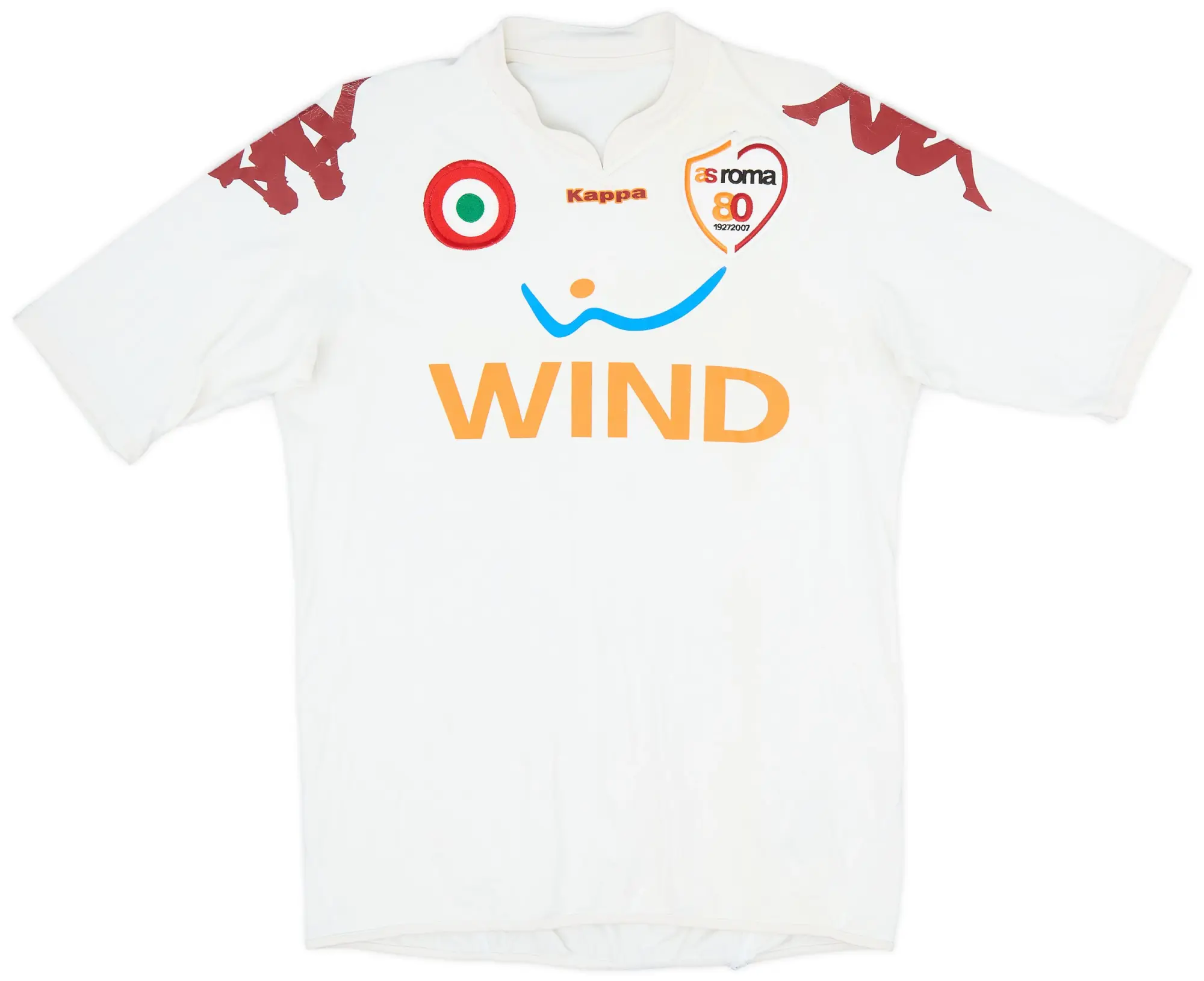 Kappa 2007-08 Roma Away Shirt - 6/10 - (L)