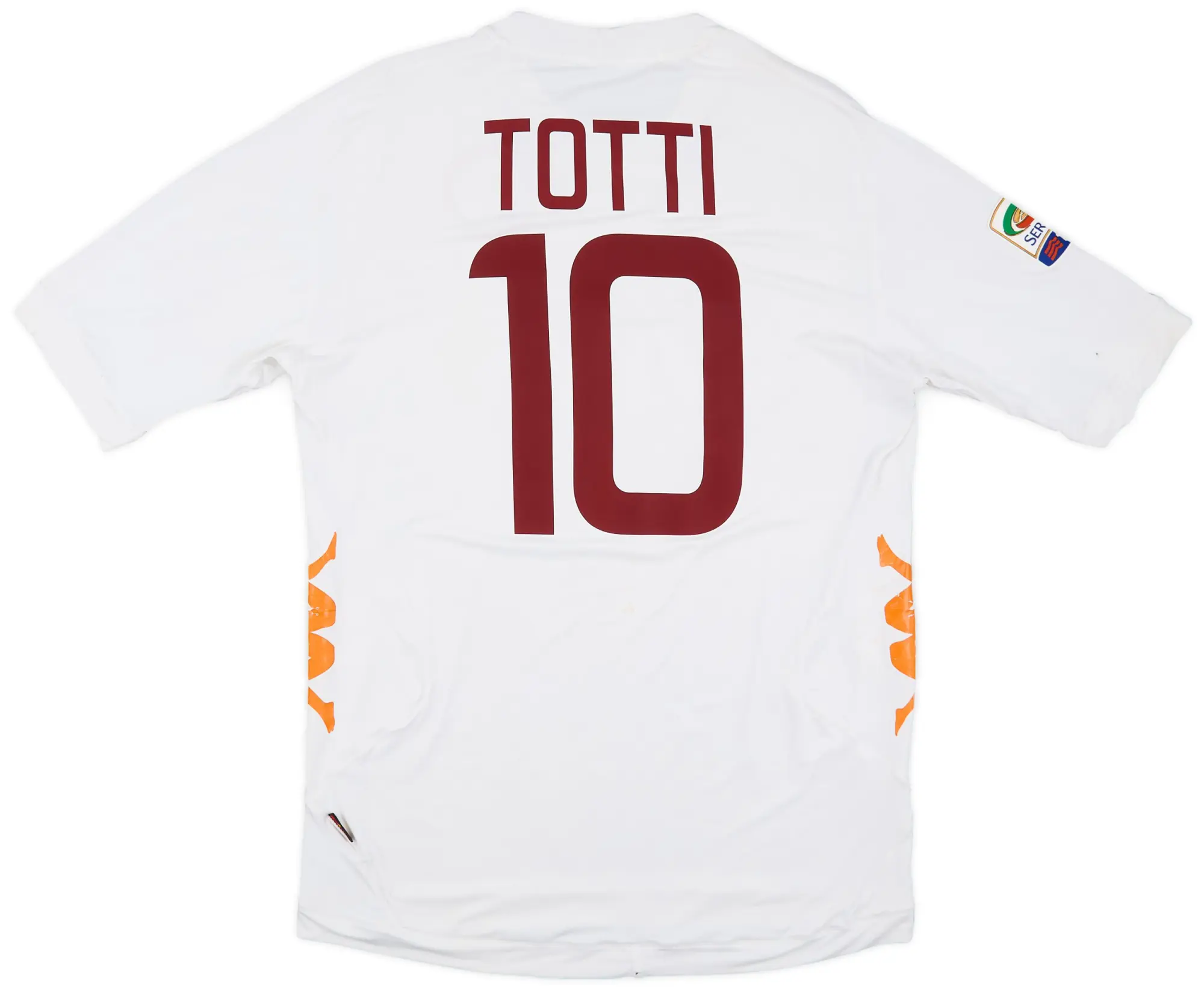 Kappa 2011-12 Roma Away Shirt Totti #10 - 6/10 - (3XL)