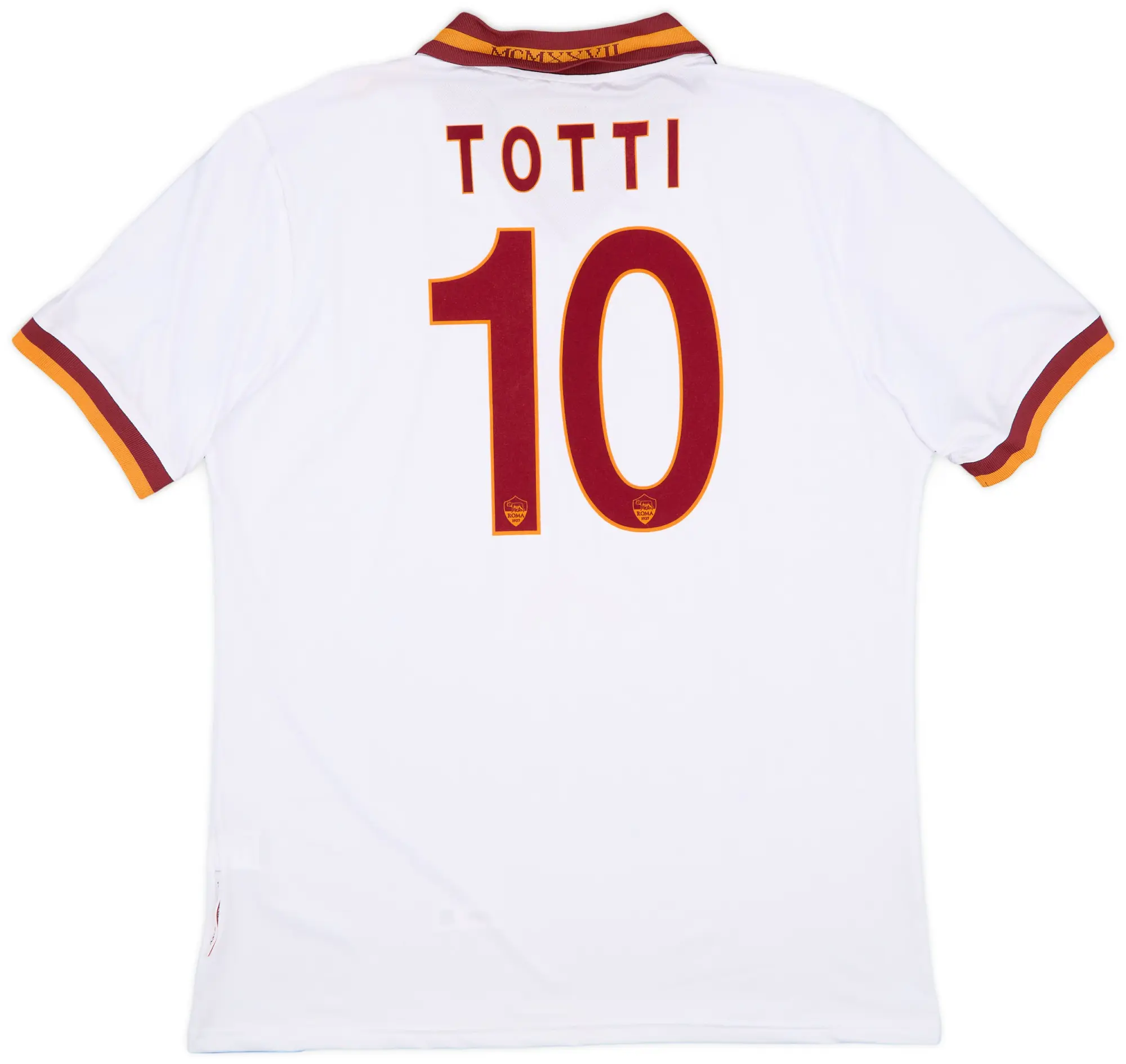 2013-14 Roma Player Issue Away Shirt Totti #10 - 9/10 - (XL)