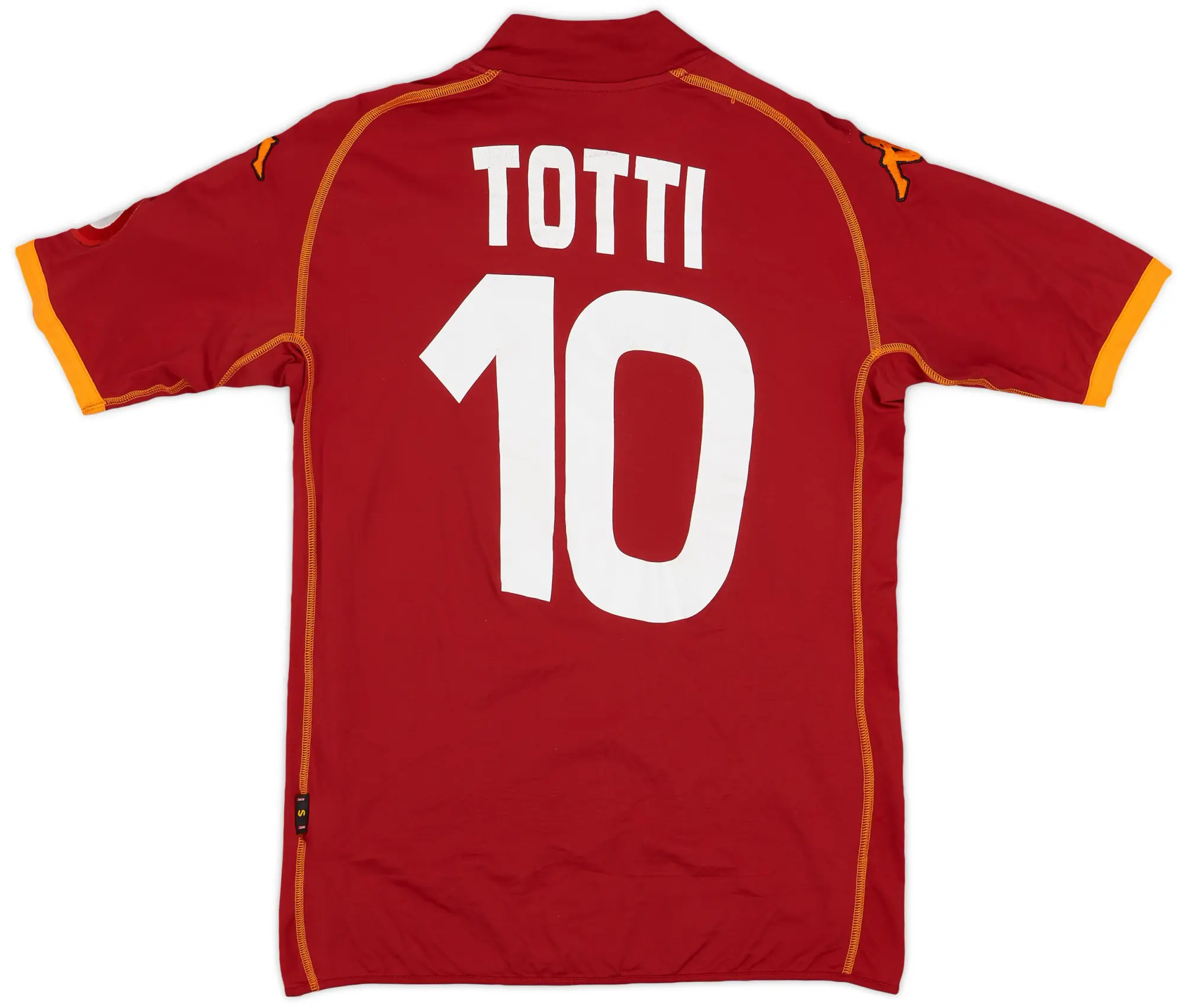 Kappa 2008-09 Roma Home Shirt Totti #10 - 6/10 - (S)