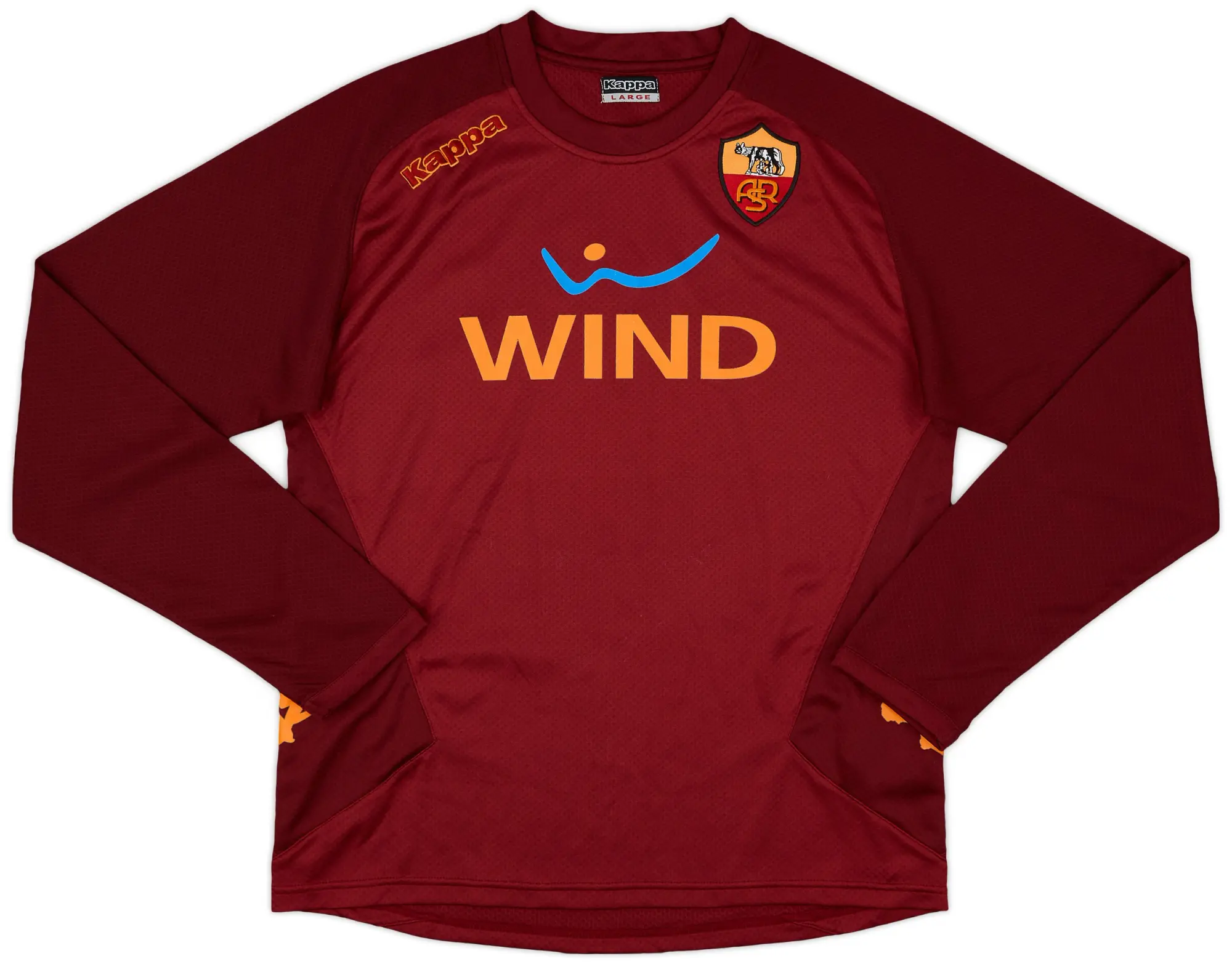 2012-13 Roma Kappa Sweat Top - 7/10 - (L)