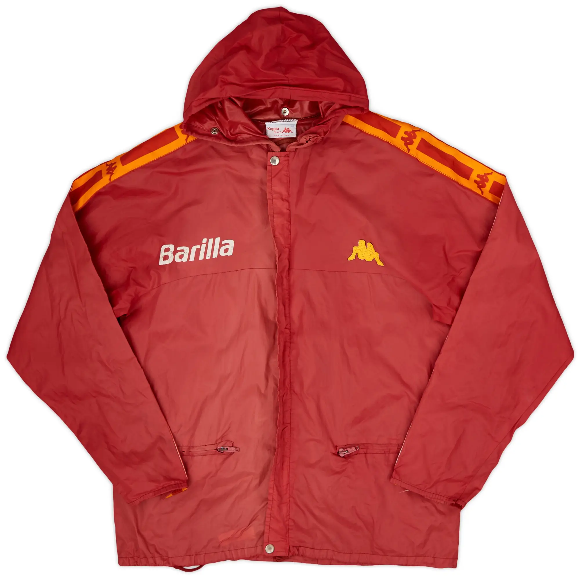 1983-84 Roma Kappa Hooded Rain Jacket - 5/10 - (XL)