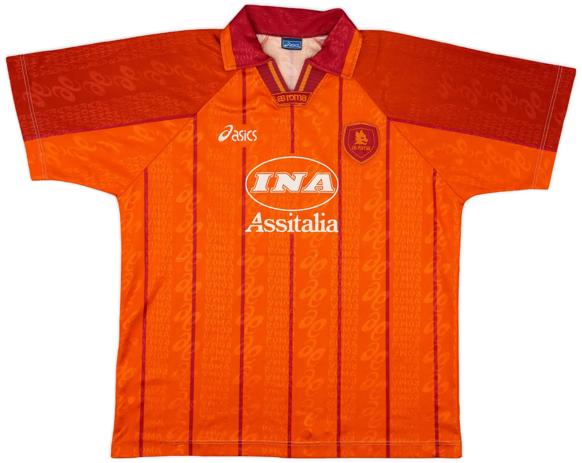 Asics 1996-97 Roma Third Shirt - 7/10 - (L)