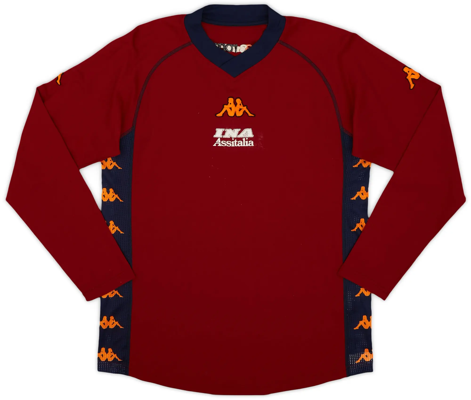 2001-02 Roma Kappa Training L/S Shirt - 5/10 - (S)