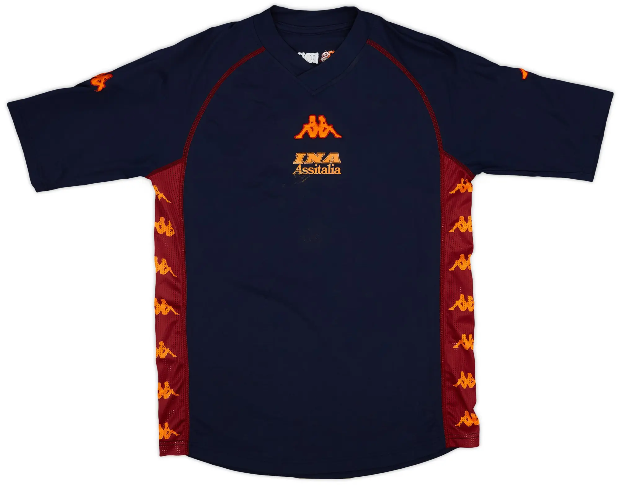 2002-03 Roma Kappa Training Shirt - 5/10 - (S)