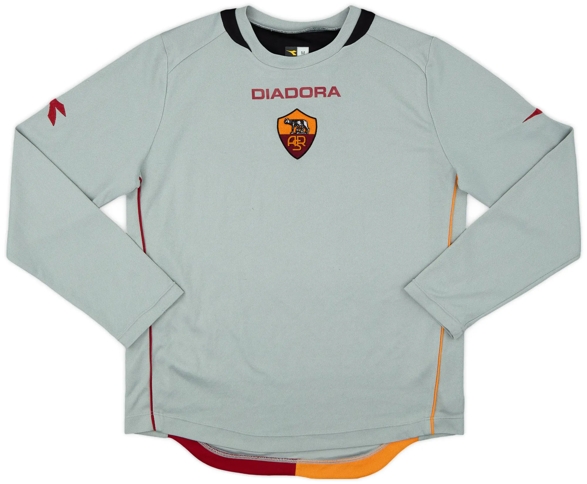 2006-07 Roma Diadora Training Shirt - 7/10 - (M)