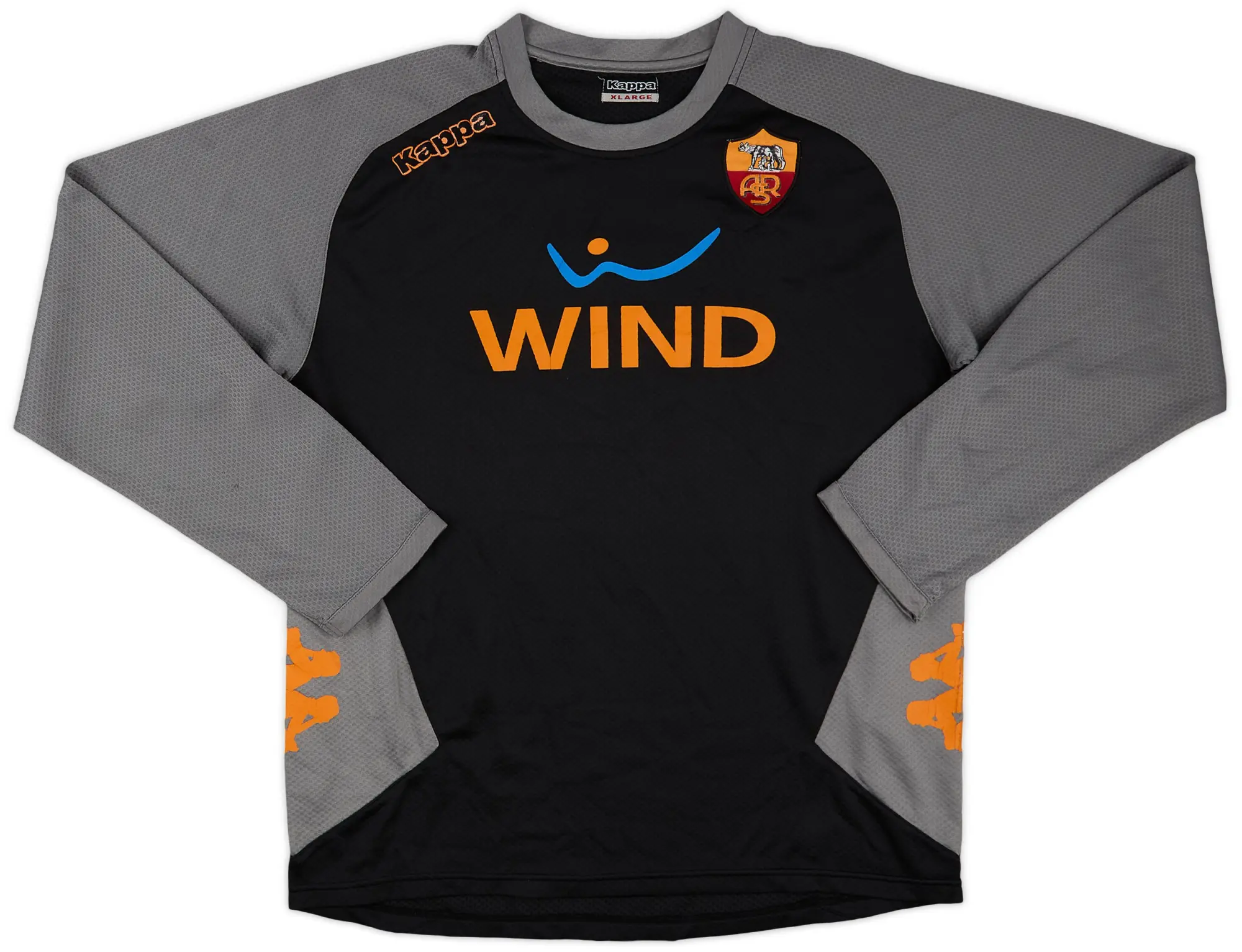 2011-12 Roma Kappa Training L/S Shirt - 6/10 - (XL)