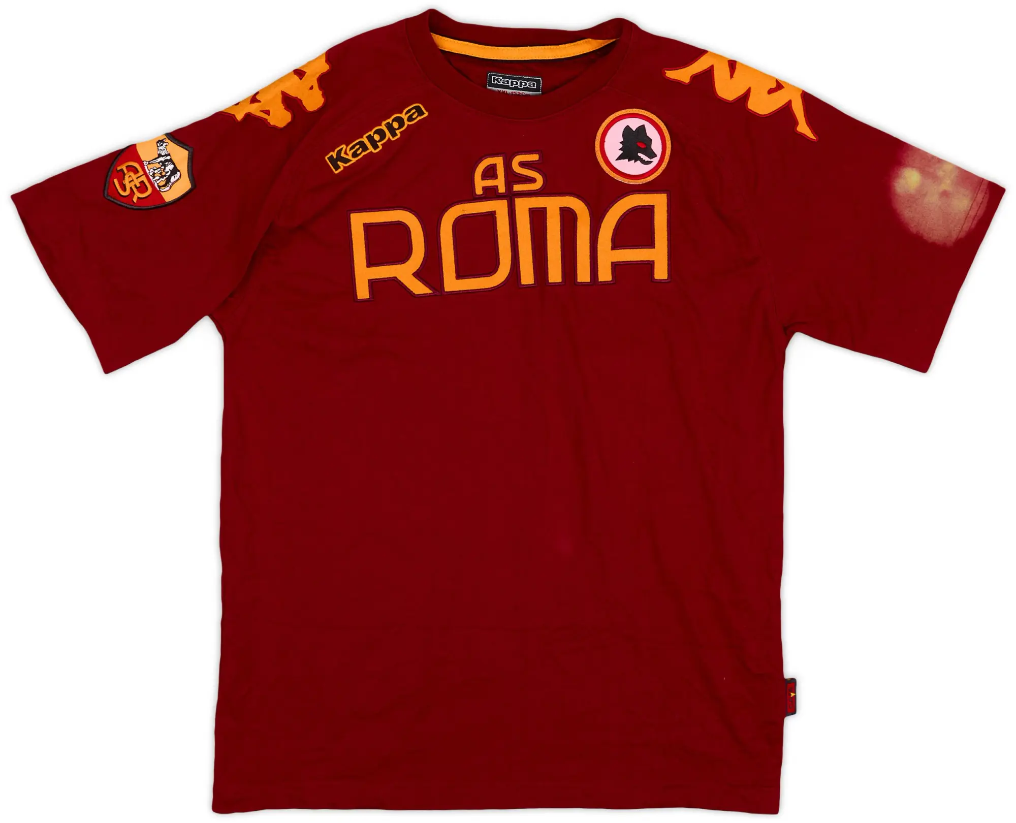 2012-13 Roma Kappa Cotton Tee - 4/10 - (XL.Boys)