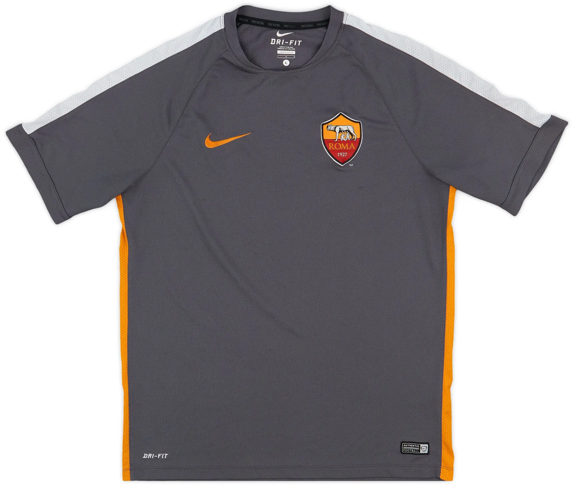 2015-16 Roma Nike Training Shirt - 8/10 - (L)