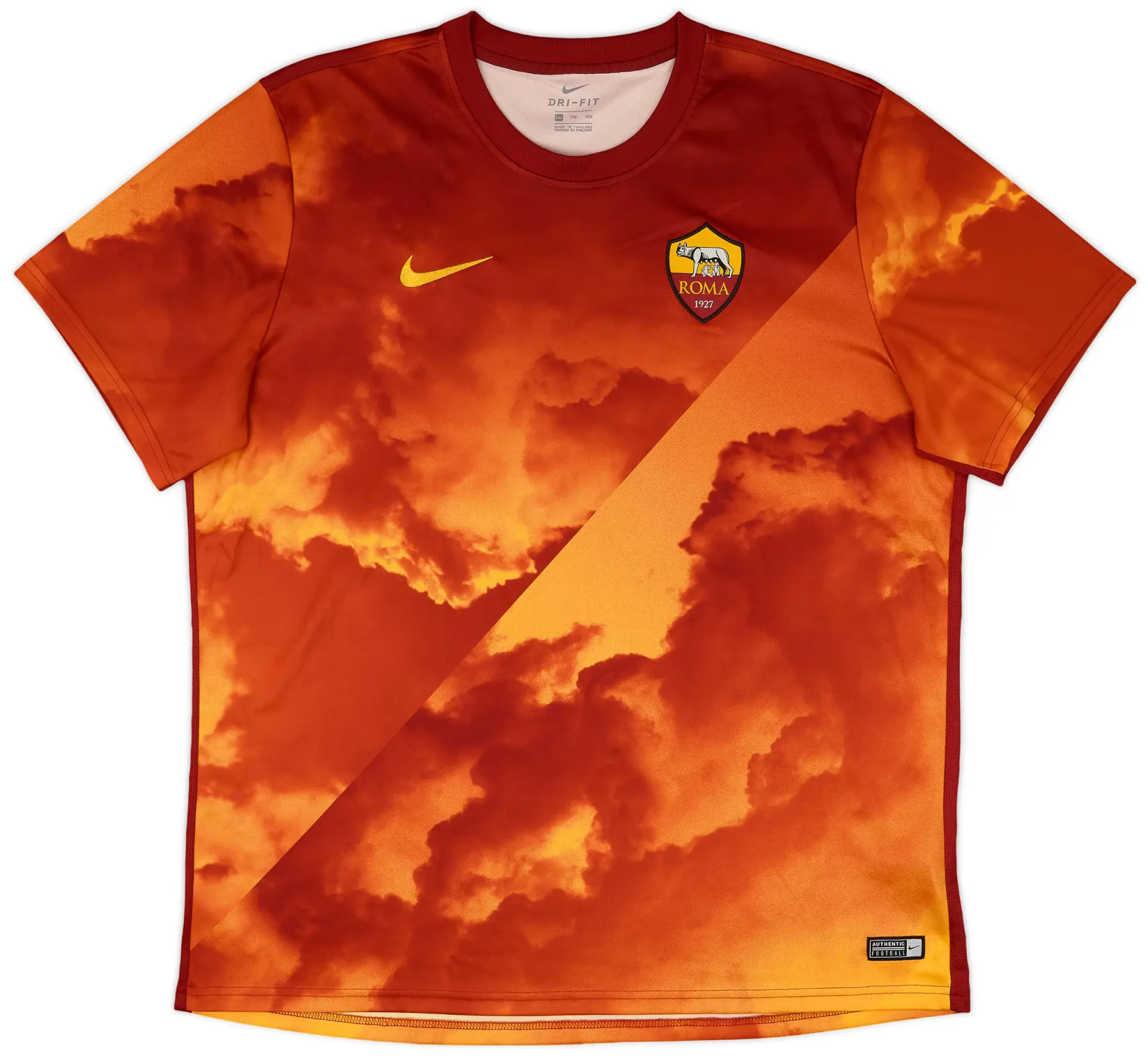 2019-20 Roma Nike Training Shirt - 8/10 - (XXL)